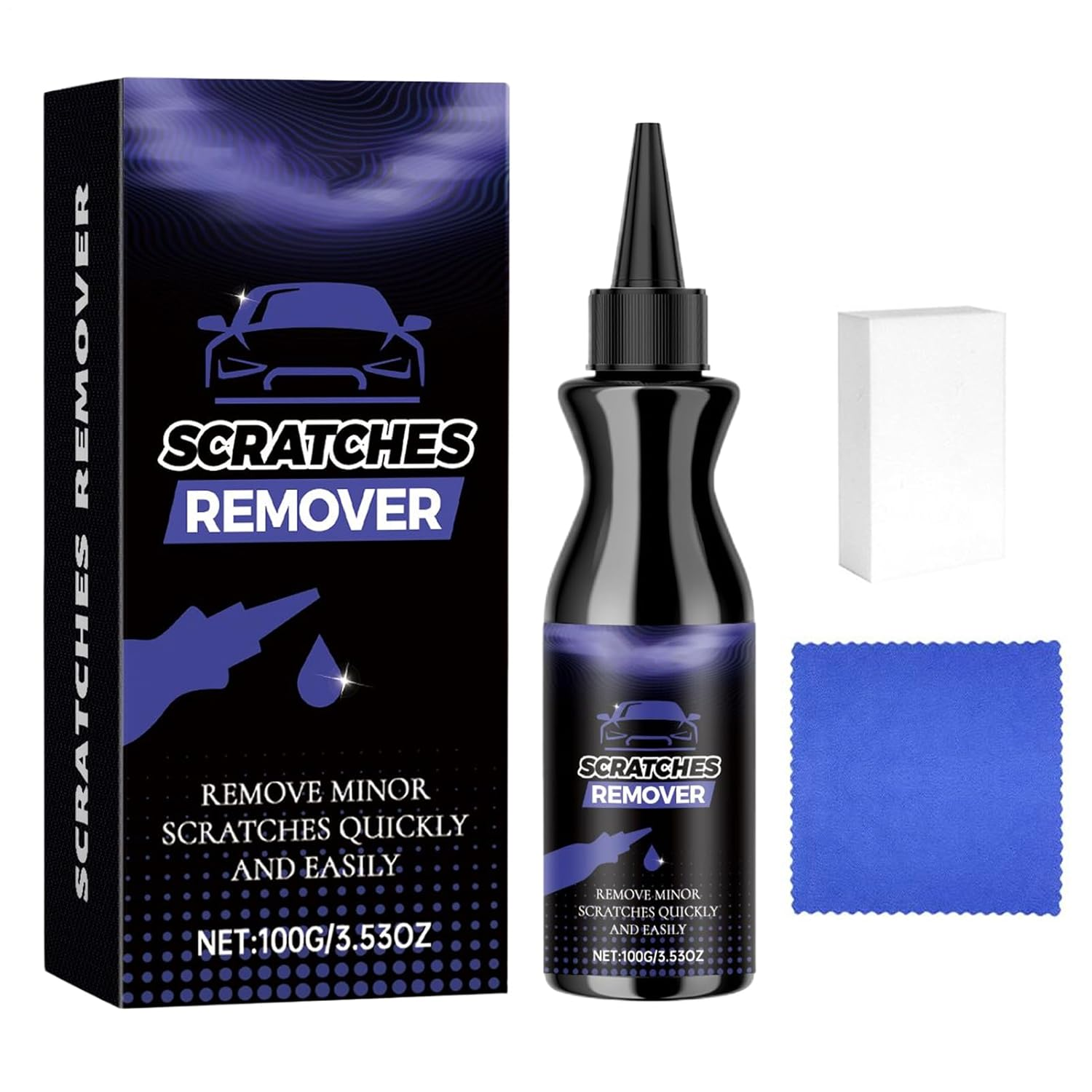 Scratch Remover for Cars | Automotive Paint Polishing Product | Vehicle Polishing Agent - for Car Owners Truck Enthusiasts Detailers Fleet Managers Collectors Door Bumper