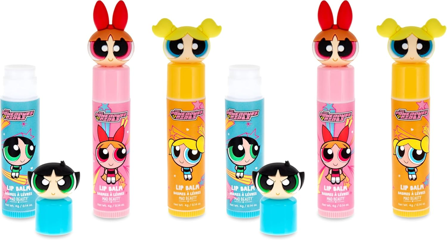 Powerpuff Girls Super Cute - Lip Balm Trio image number 2