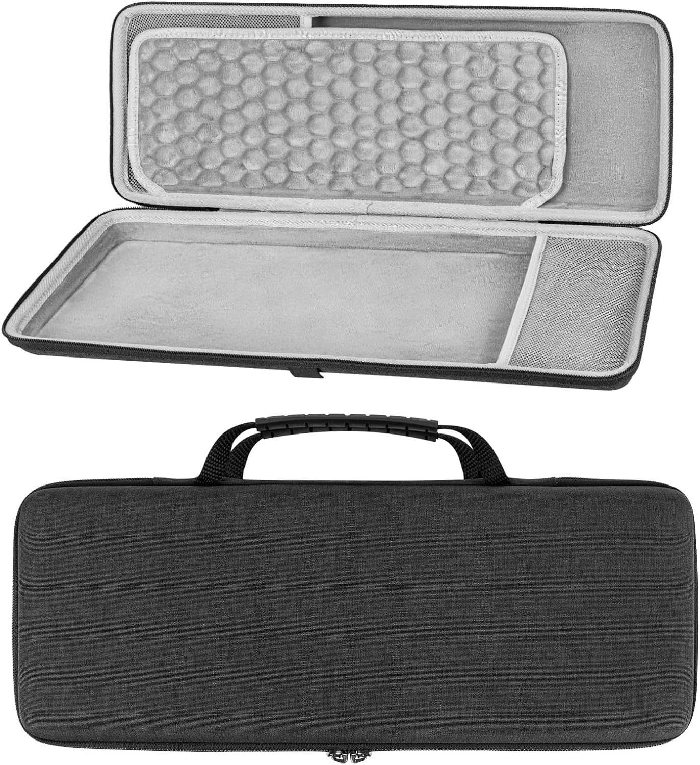 Geekria 75% Keyboard Case, Hard Shell Travel Carrying Bag for 84-Key Keyboard, Compatible with Keychron K2 Version 2/ K2/ Q1/ V1, ASUS ROG Azoth 75%, Aula F75 Pro, Redragon K673 PRO image number 5