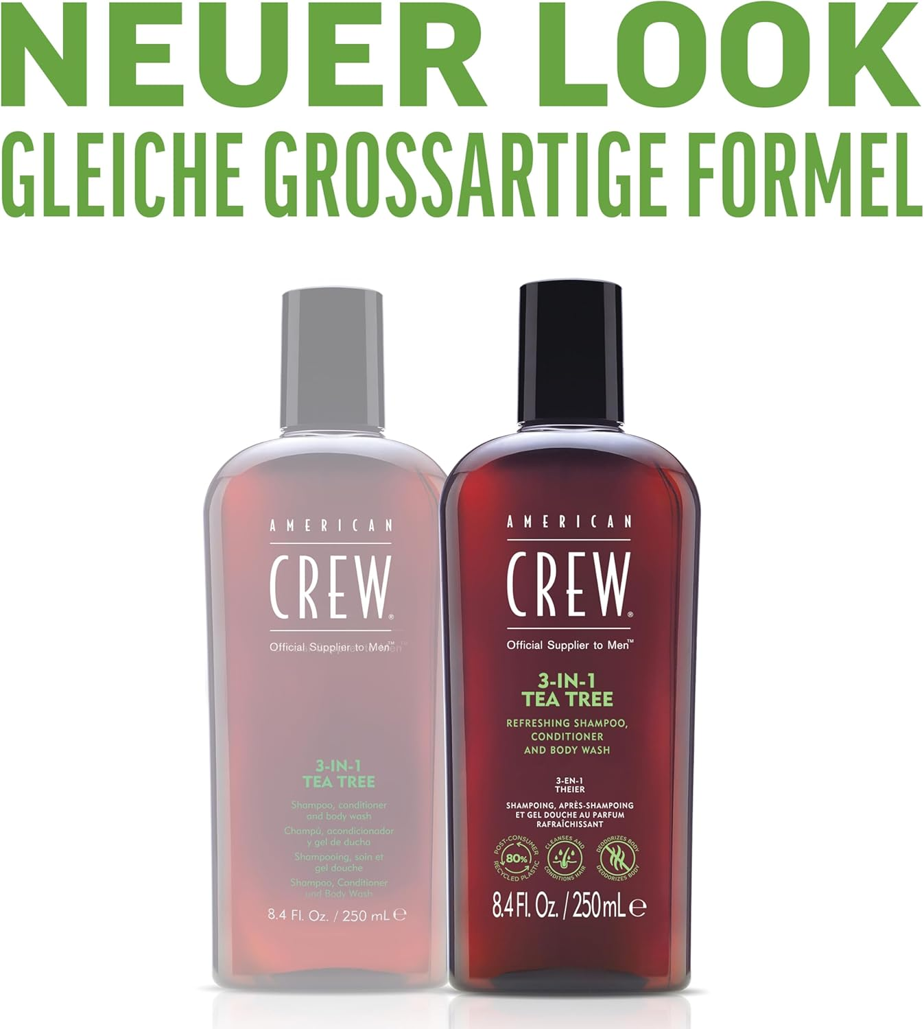 American Crew 3 in 1 Shampoo & Conditioner & Body Wash image number 2