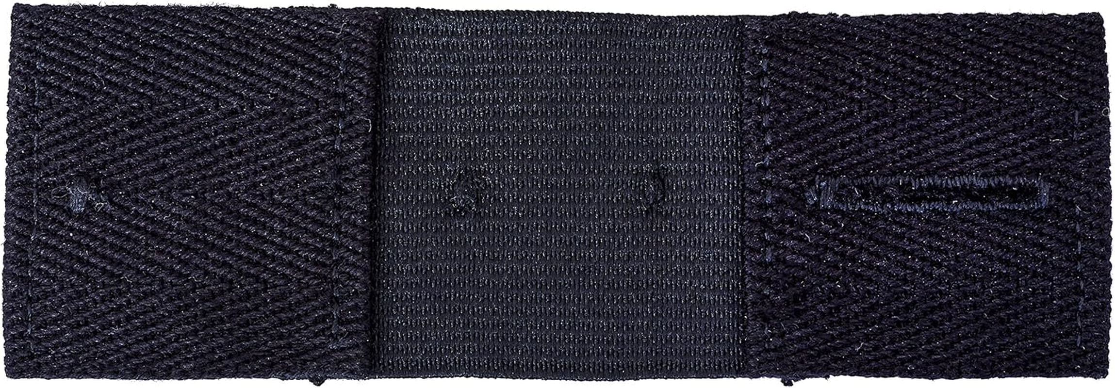 Maternity Pant Extenders for Women - 2-Pack Soft Pant Button Extender Set - Pregnancy Waistband Extender in 2 Styles - Comfortable, Easy to Use - Adjustable Jean Button Waist Band Expander &ndash; Black image number 4