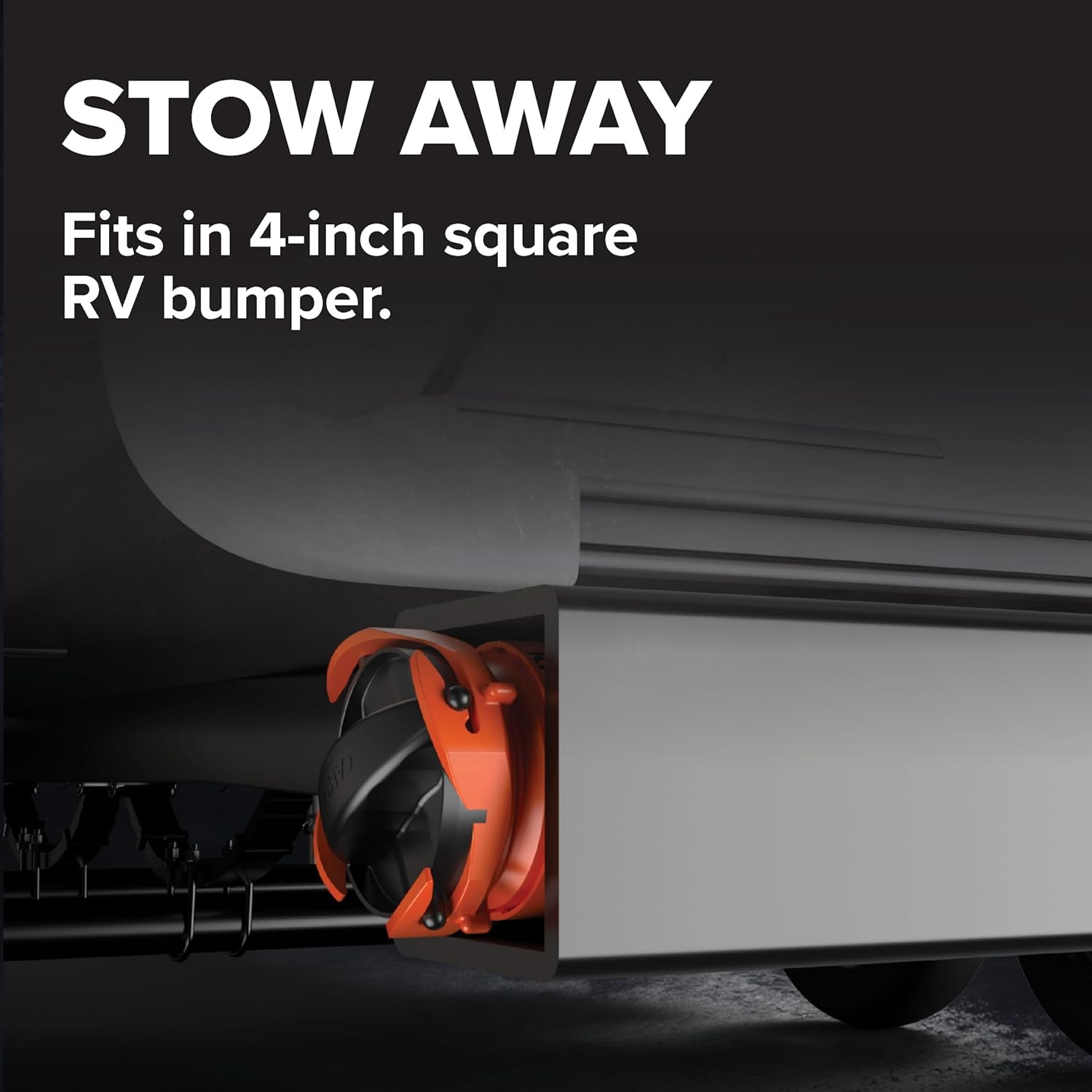 Camco Rhinoflex 20-Foot RV Sewer Hose Kit | Features Pre-Attached Bayonet Fittings, a Clear Elbow with 4-In-1 Adapter, and Is Ideal for Rvs, Campers, Travel Trailers, Boats, and More (39742) image number 1