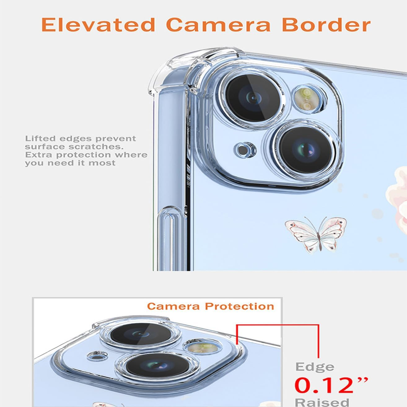 YUEQIAN Case for Samsung Galaxy A17 5G/4G, Colourful Pretty Flowers Cartoon Pattern Clear Mobile Phone Case, Transparent Ultra Thin Soft TPU Bumper Shockproof Girls Protective Case (Sakura)