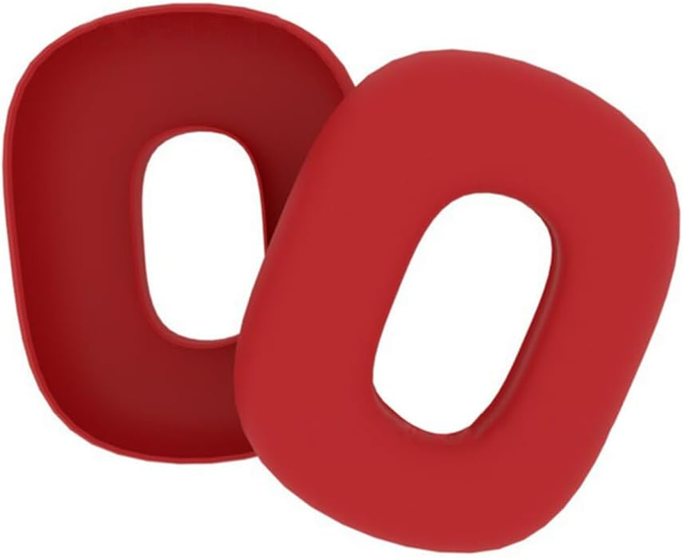 Green Cover Headphone Earmuff Replacement Ear Pads Silicone Cushion for Max - Light Blue image number 4