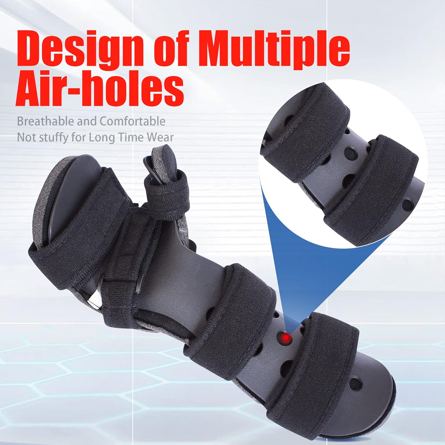 Resting Hand Splint Stroke Night Sleeping Hand Brace for Stroke Hemiplegia Patients Wrist Sprains Fractures Arthritis Tendonitis Carpal Tunnel Pain for Men and Women (Small-Right) image number 2