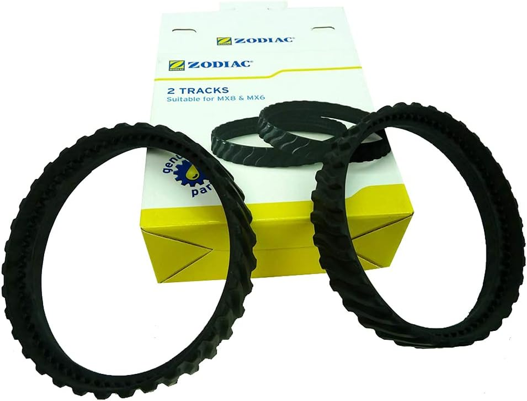 Zodiac MX6 & MX8 Tracks Twin Pack Tyres Genuine MX Pool Cleaner A0166100