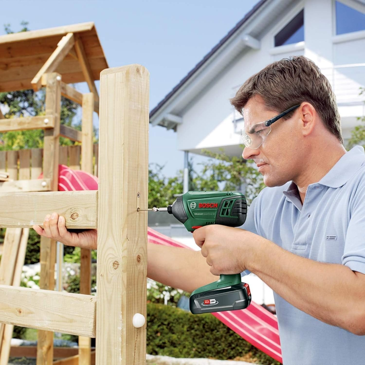 Bosch Home & Garden 18V Cordless Compact Impact Driver Screwdriver without Battery 1/4" Hex (Advancedimpactdrive 18). Made in Europe image number 2