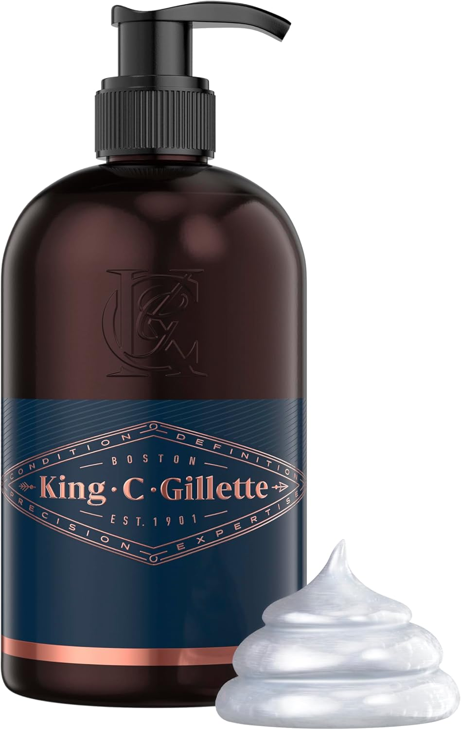 King C. Gillette Beard and Face Wash, 350Ml image number 5