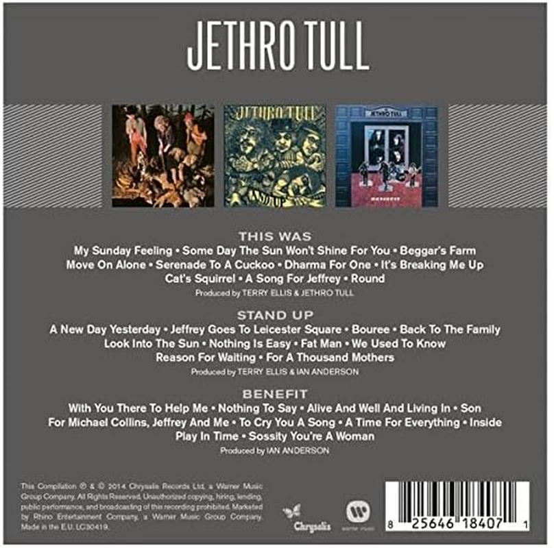 TRIPLE ALBUM COLLECTION THE: JETHRO TULL image number 1