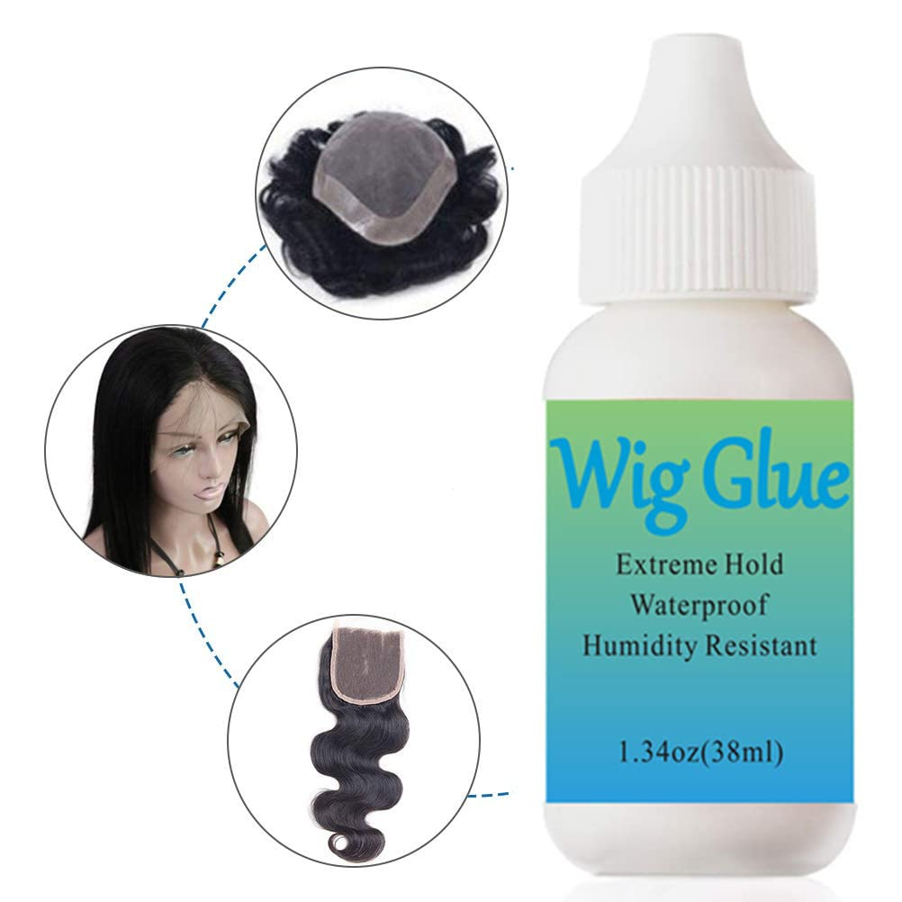Waterproof Lace Wig Bonding Glue Invisible Hair Adhesive Glue 38Ml for Lace Wig/Toupee/Hair Extensions image number 1