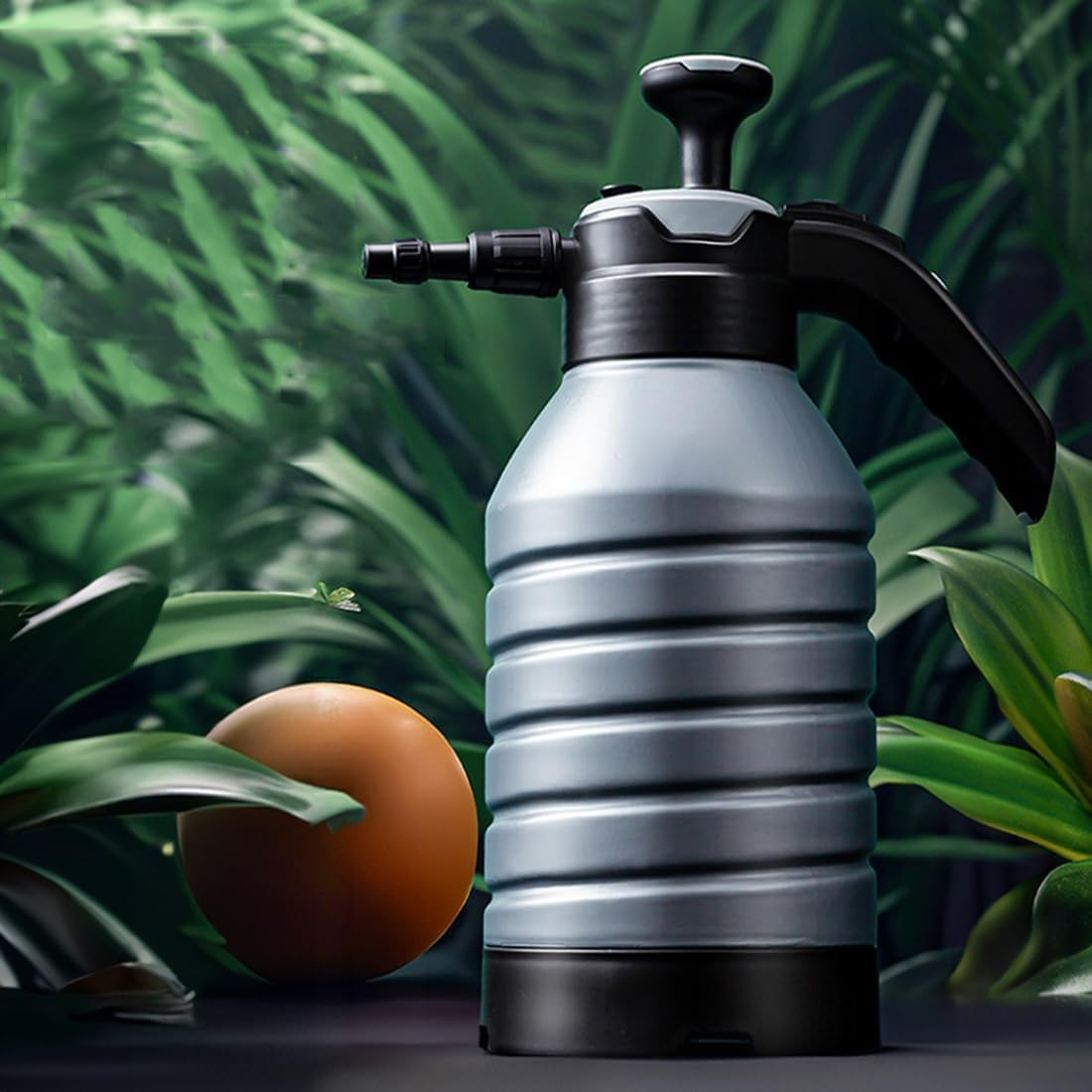 Plastic Trigger Spray Bottles with Adjustable Nozzle, Plastic Spray Bottles, Spray Bottle for Plants, for Outdoor Indoor Plants and Cleaning Work (Grey) image number 3