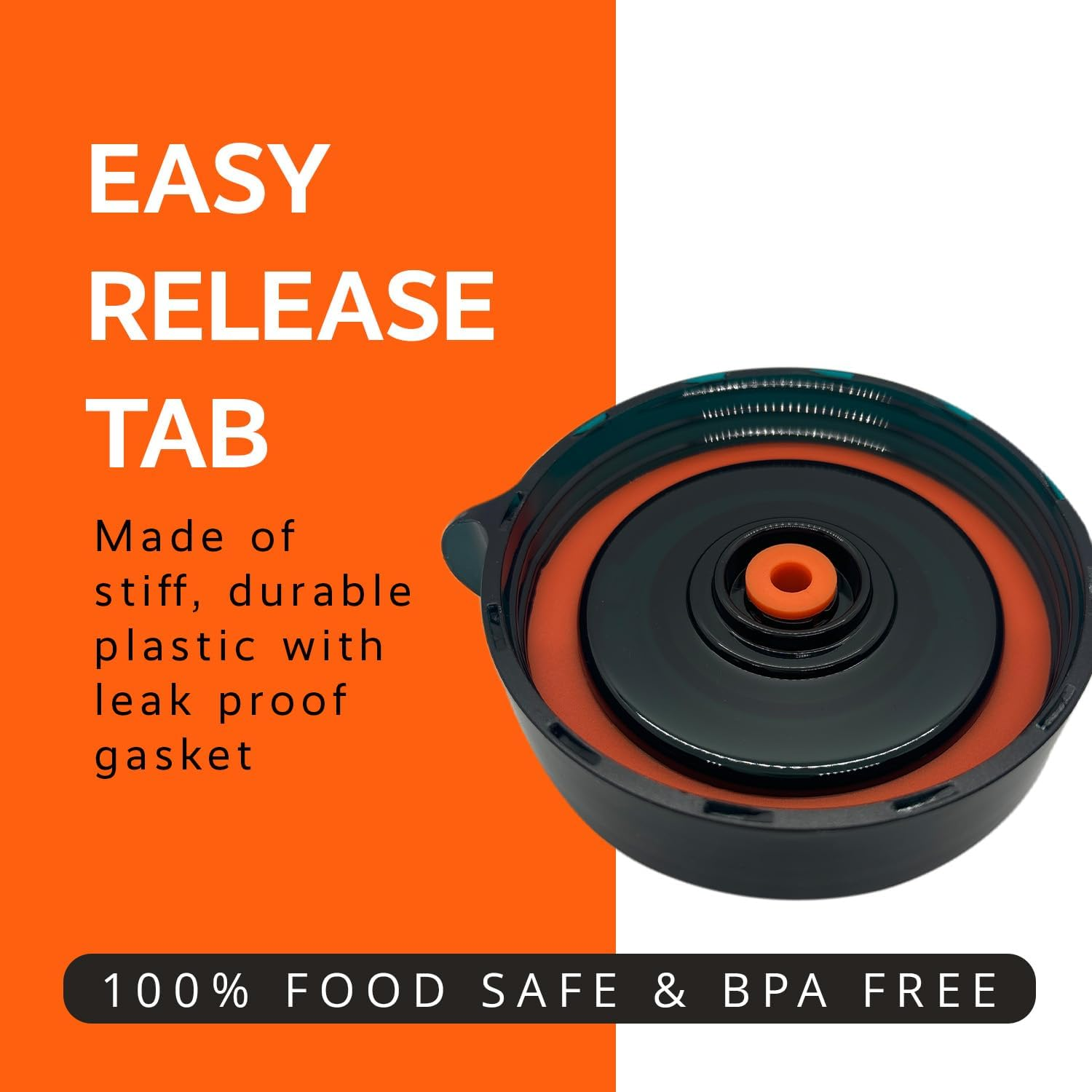 Easy Fermenter Fermentation Kit, Mason Jar Airlock Lid for Wide Mouth Jars, Kimchi, Pickle, and Sauerkraut Fermenting, Pack of 4 - Blue image number 6