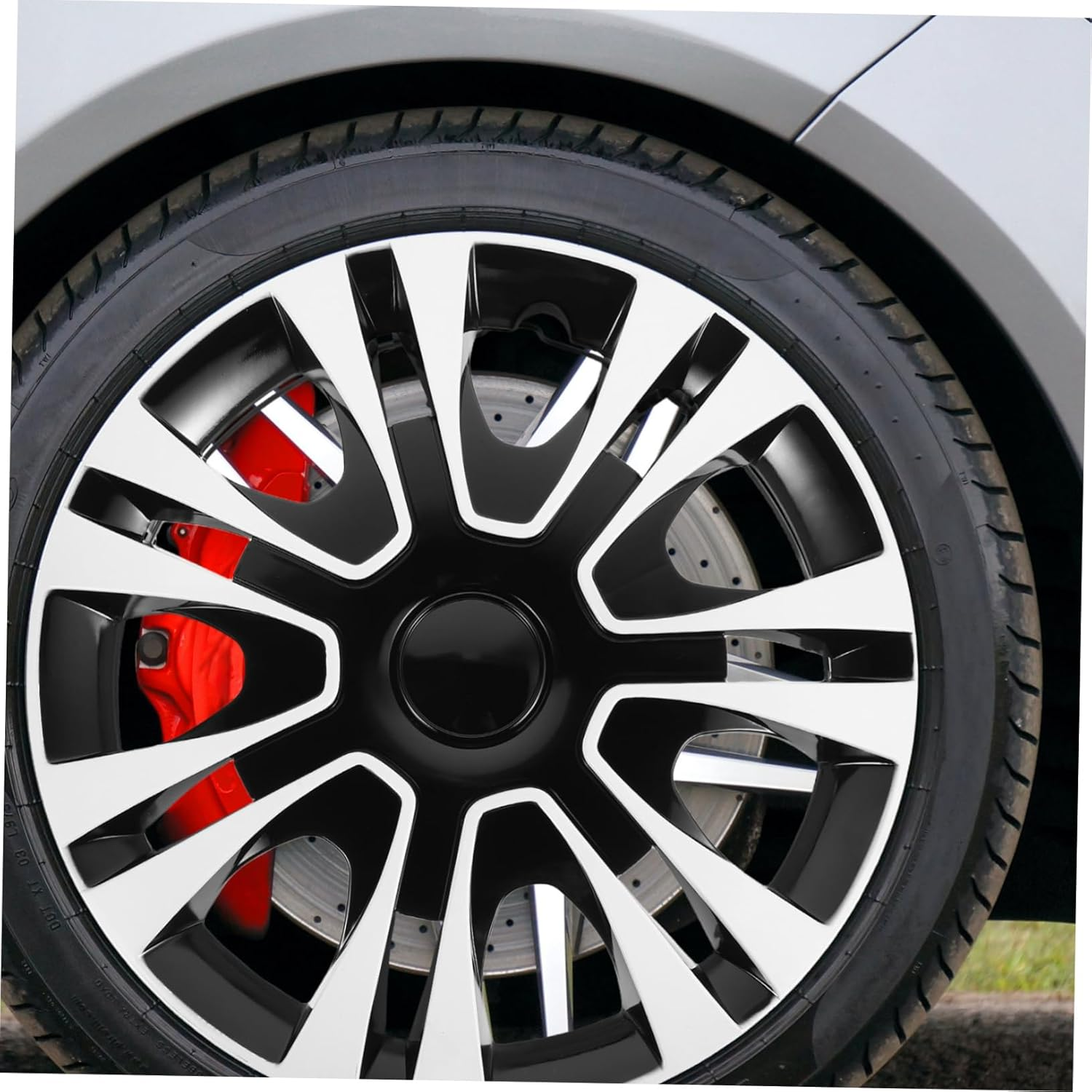 Fashionable Car Wheel Wheel Cover for Vehicle Hubcaps Rim Protector Easy Install Car Hubcap Replacement