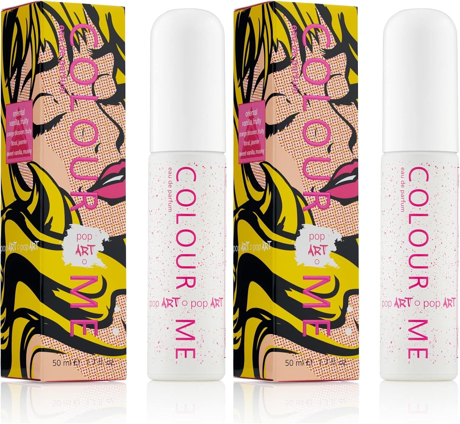 Colour Me Pop Art - Fragrance for Women - 50Ml Eau De Parfum, by Milton-Lloyd (Pack of 2) image number 4