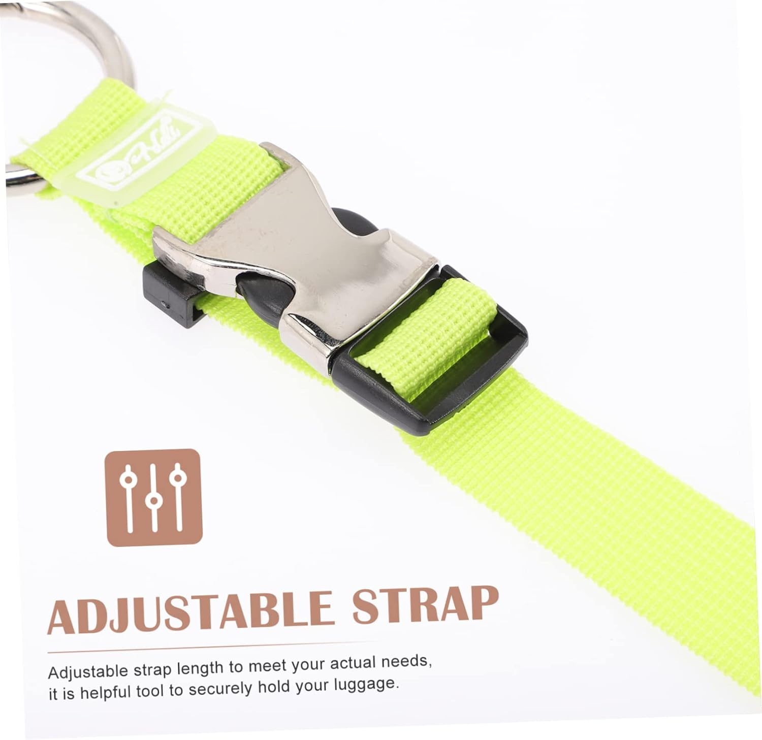 Holibanna 2Pcs Luggage Straps Suitcase Belts Straps for Luggage Bag Travel Bag Cross Buckle
