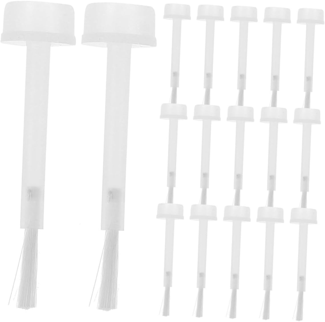 COMPUKAS 250Pcs Nail Dip Powder Brush Replacement Bristle Brush for Gel Nail Polish Easy to Use image number 5