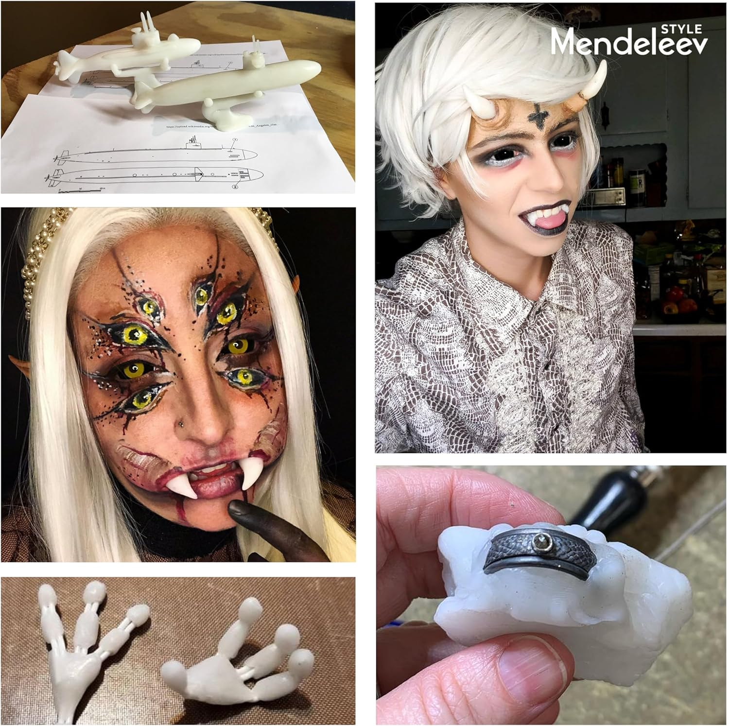 912 G Polymorph Moldable Plastic Beads Melting Pellets (2 LBS) - 912 Gram / 2 Lb image number 4