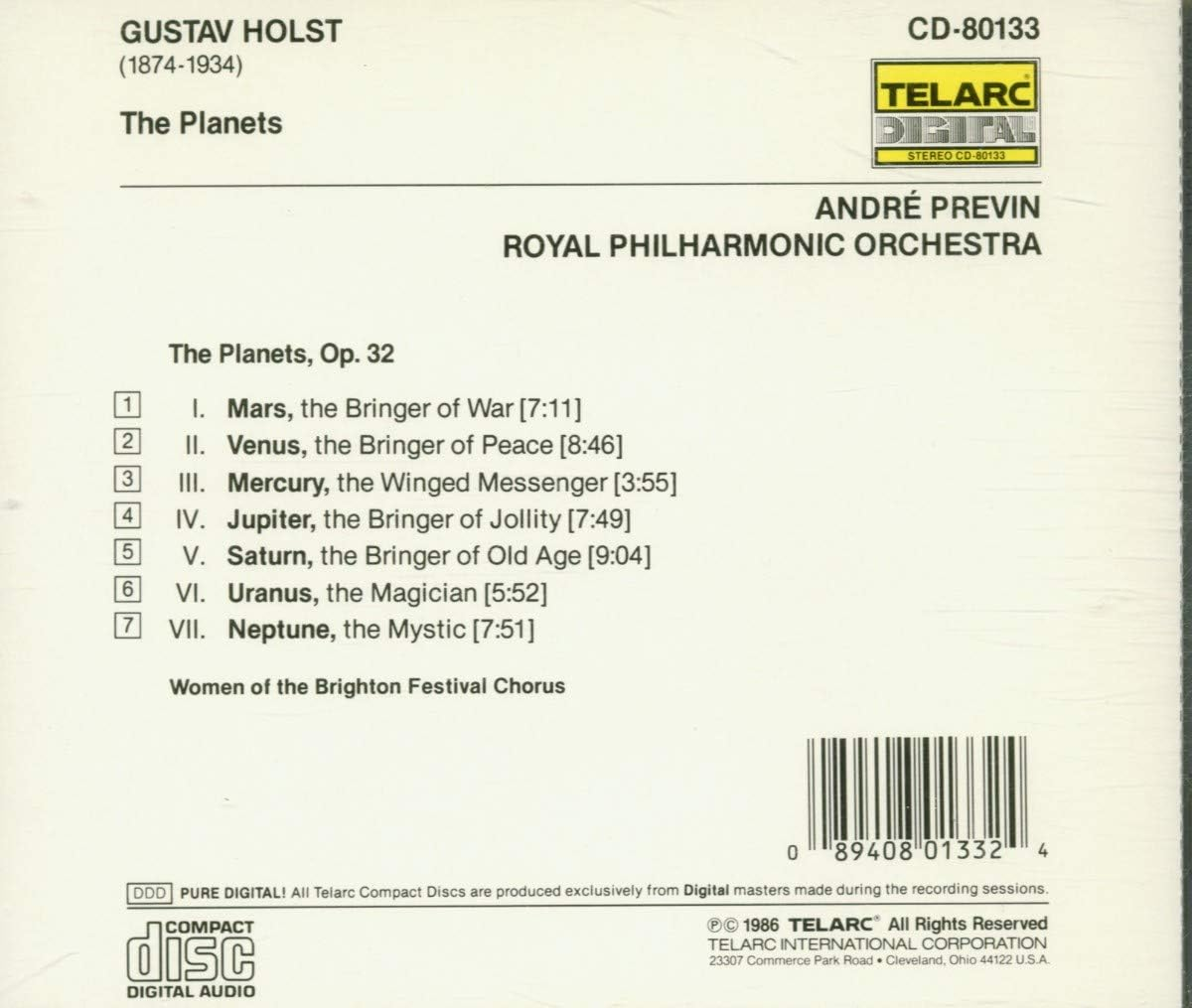 Holst: the Planets