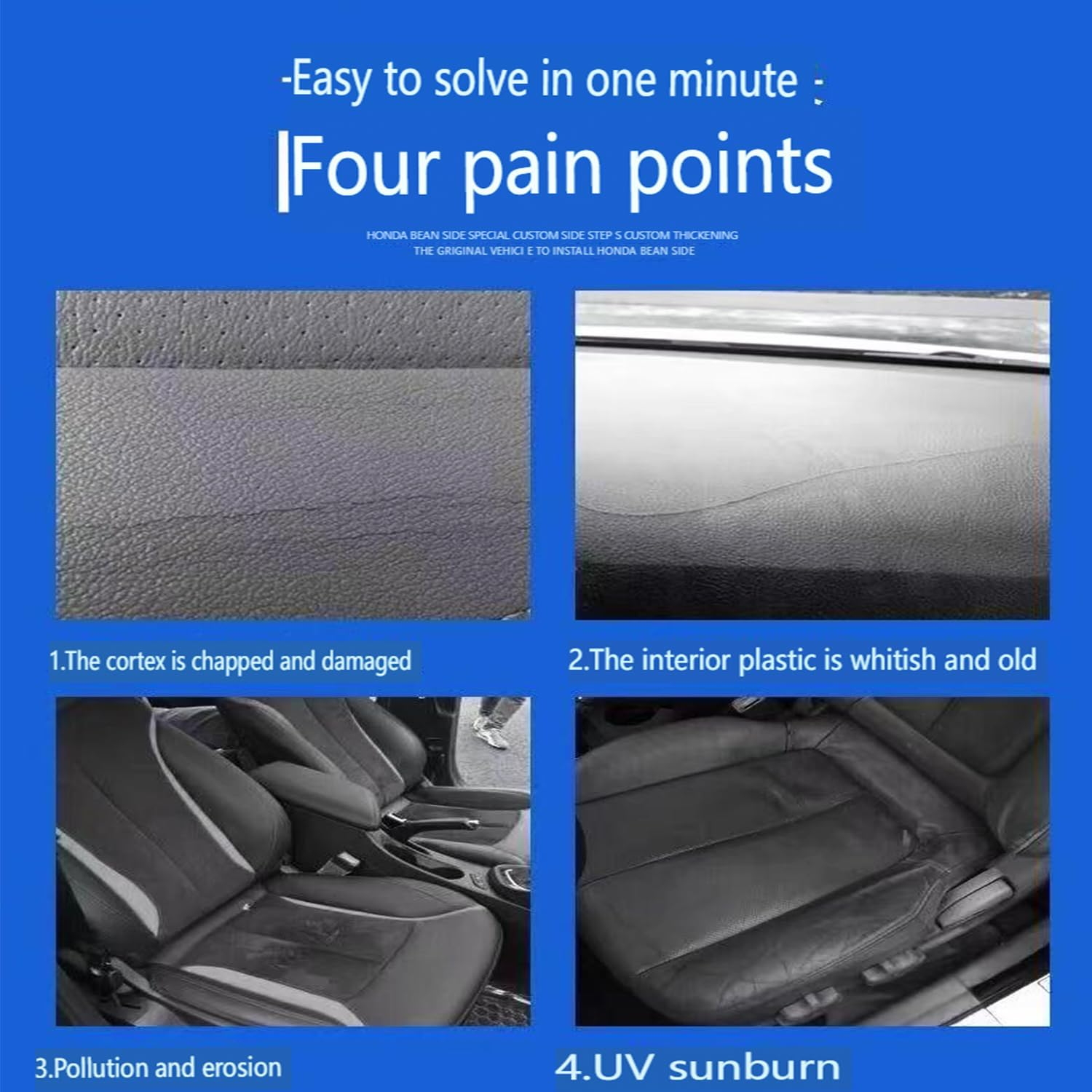 Cleaning and Care Cream & Cleaning Paste for Leather Care,Multifunctional Cleaning and Care Balm,Automotive Interior Leather Cleaning Cream 160G. (1PCS) image number 5