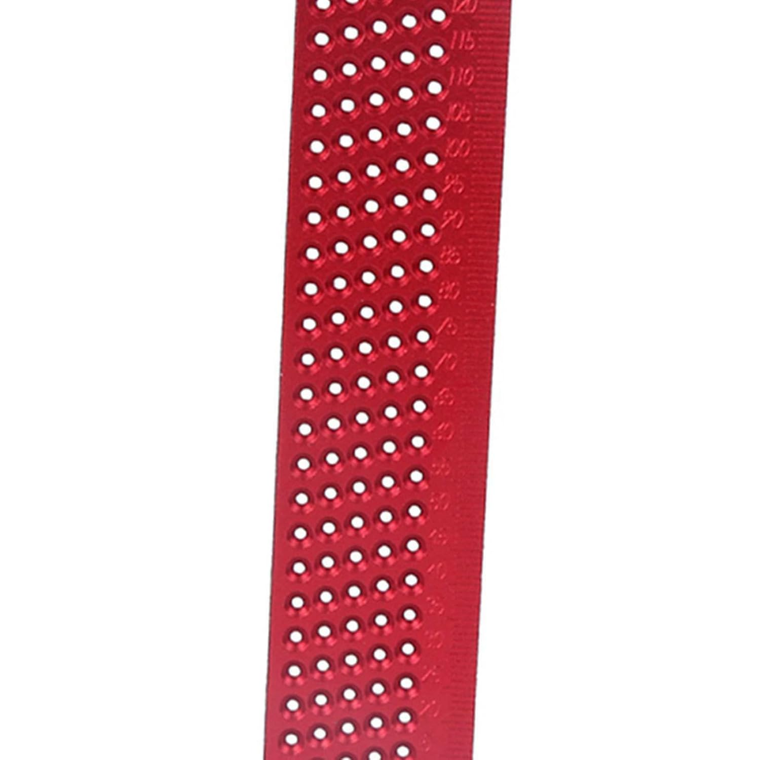 Joyzan Woodworking Precision Ruler, Pocket Ruler Marking Gauge Metal Aluminum Scriber Slide Rule Scribing Square Metric Tools Hole Accessory Tool for Measuring Engineers Woodwork image number 2