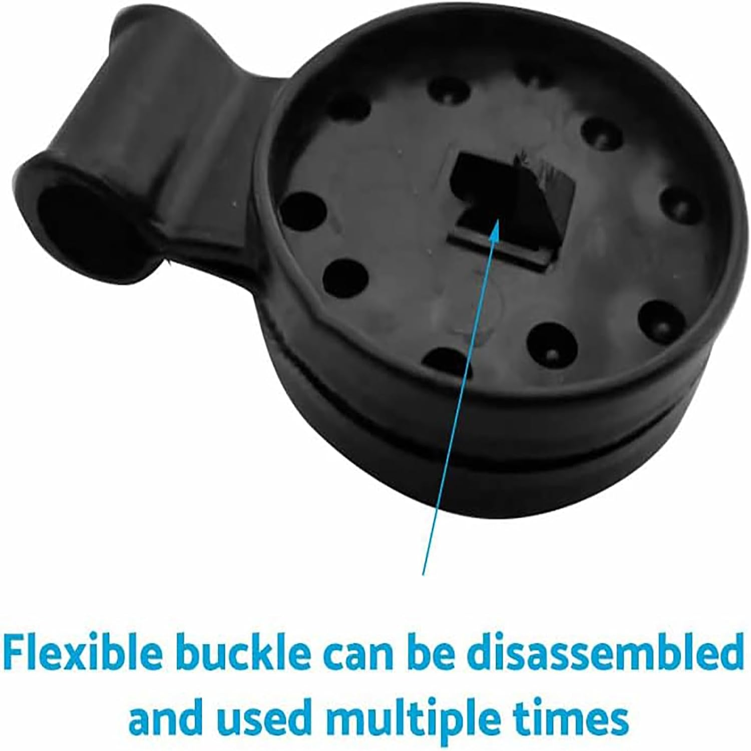 50PCS Shade Cloth Clips, Shade Cloth Heavy Duty Lock Grip,Shade Cloth Plastic Clips Windproof Awning, Greenhouse Shade Cloth Fix Clamp Tent Clips Accessory for Garden Netting Sun Shade Net (Black)