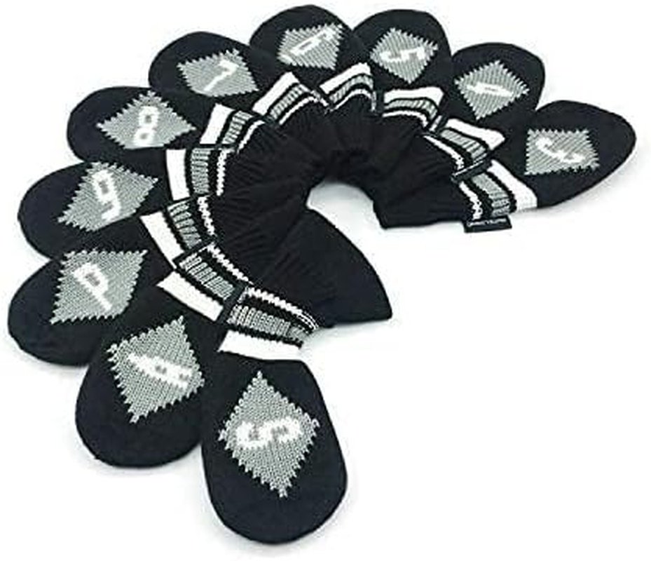 Knit Golf 10 Piece Iron Head Cover Set