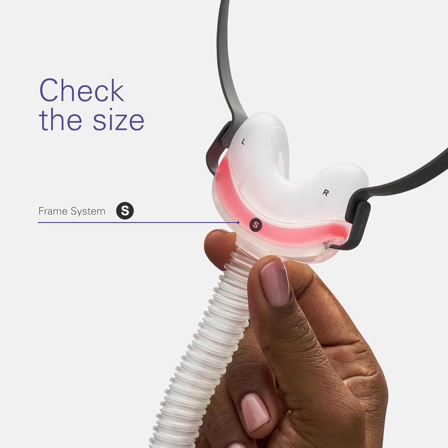 Resmed Airfit N30 Replacement Frame System (Without Headgear) - Small image number 6