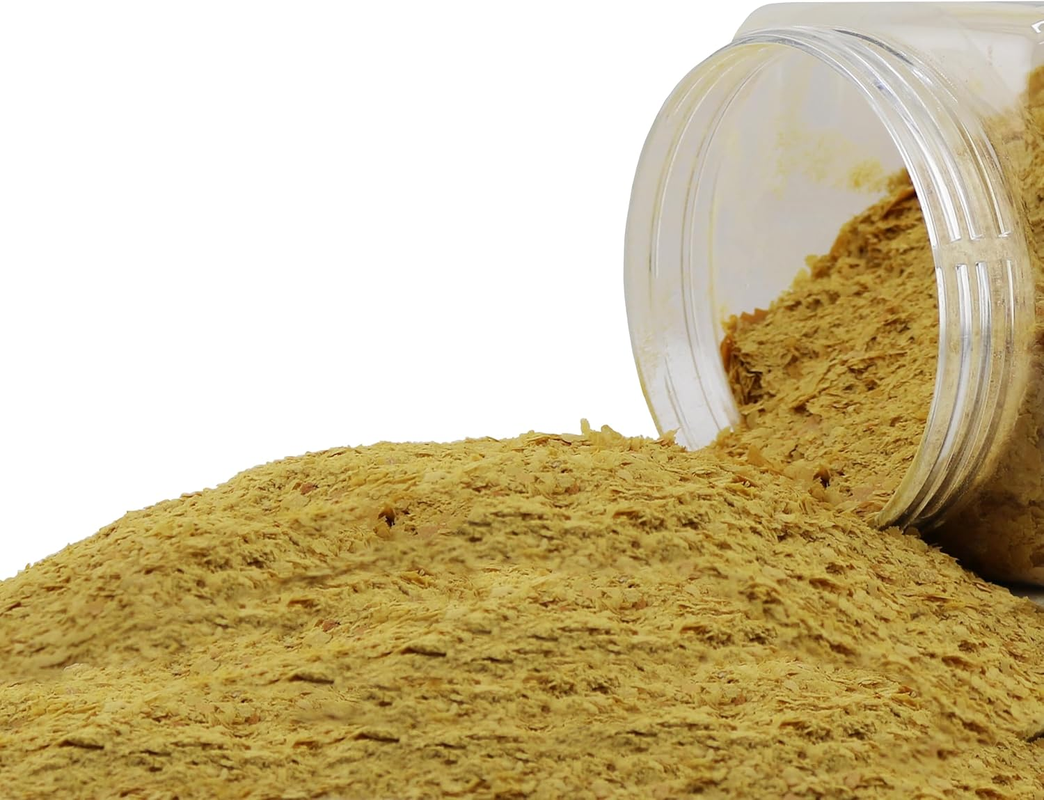 Firstchoicecandy Premium Nutritional Yeast Flakes 1 Pound in Reusable Container, Certified Kosher image number 3