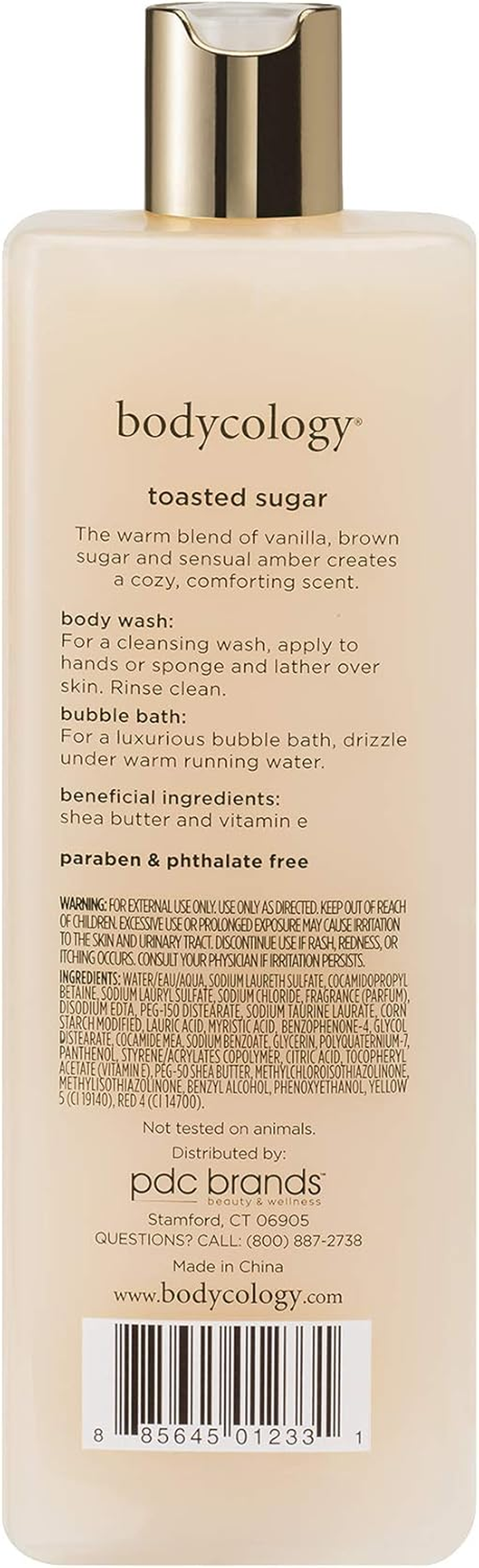Bodycology Foaming Body Wash Toasted Vanilla Sugar -- 470Ml