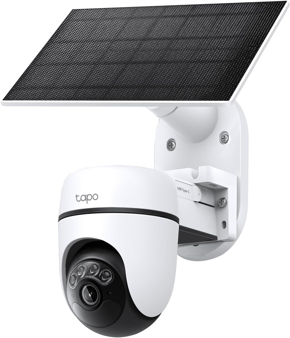 Tapo C610 Kit 2K 3MP Wireless Outdoor Wifi Camera with Solar Panel, 360&deg; PTZ Surveillance Camcorder Battery 6700Mah, Human Detection, Color Night Vision, AI Tracking, IP65 image number 4