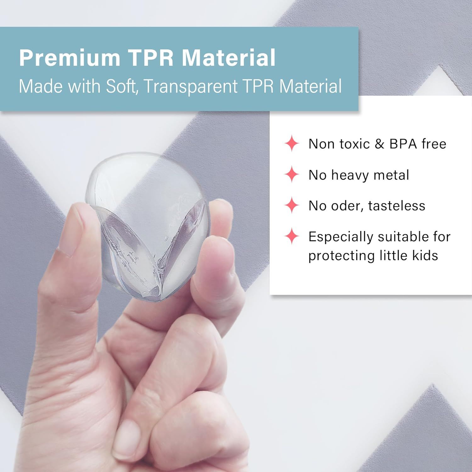 Corner Protectors Guards for Baby (12 Pack), Furniture Corner Guard & Edge Safety Bumpers, Baby Proof Bumper & Cushion to Cover Sharp Furniture & Table Edges, Transparent image number 2