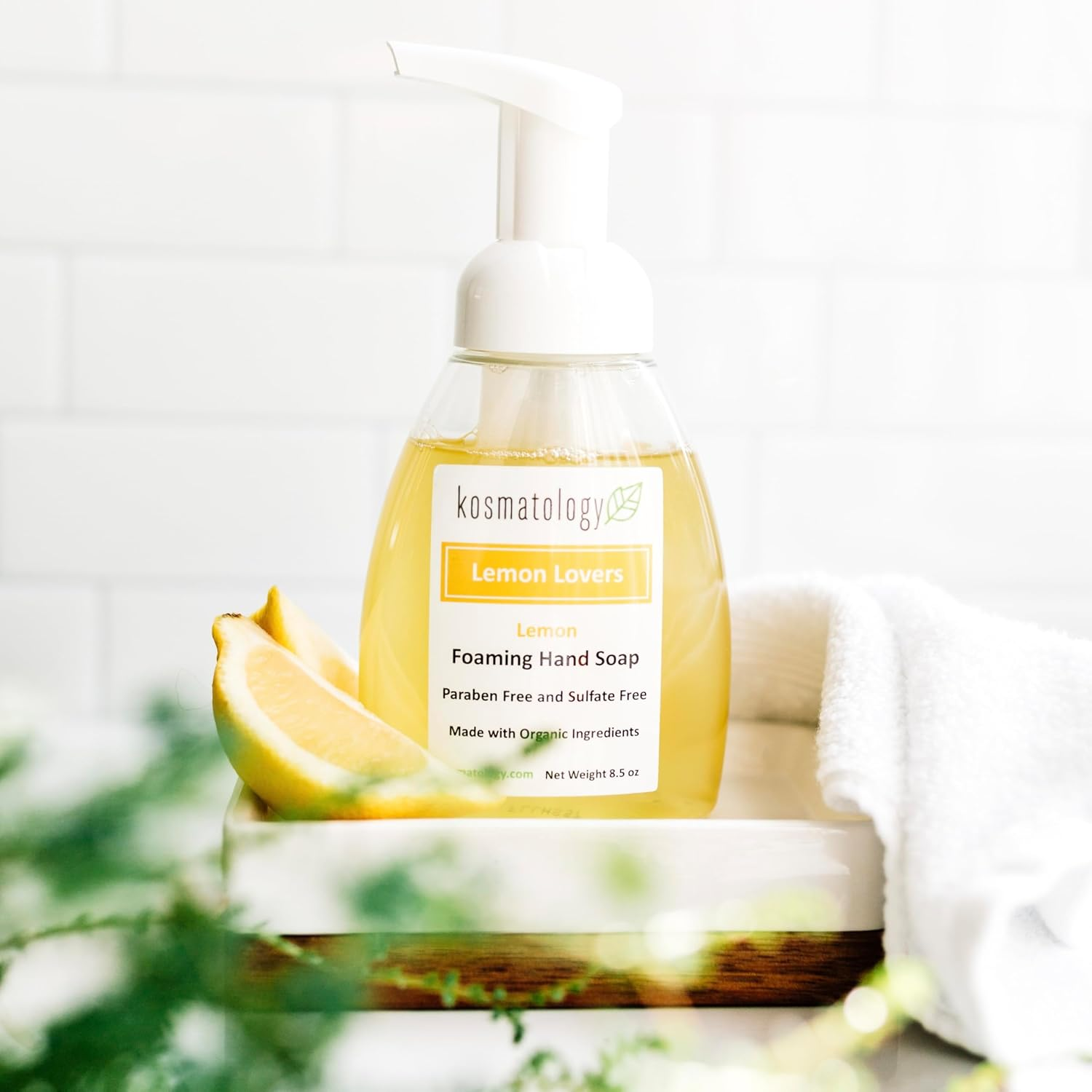 Kosmatology - Foaming Hand Soap Lemon Lovers - 8.5 Oz.