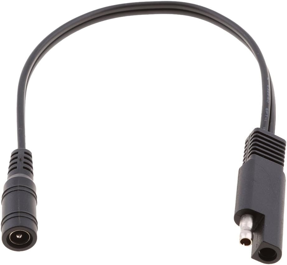 250Mm SAE Connector to DC Plug, Convert SAE to Female Adaptor Cord (Pack of 5) image number 5