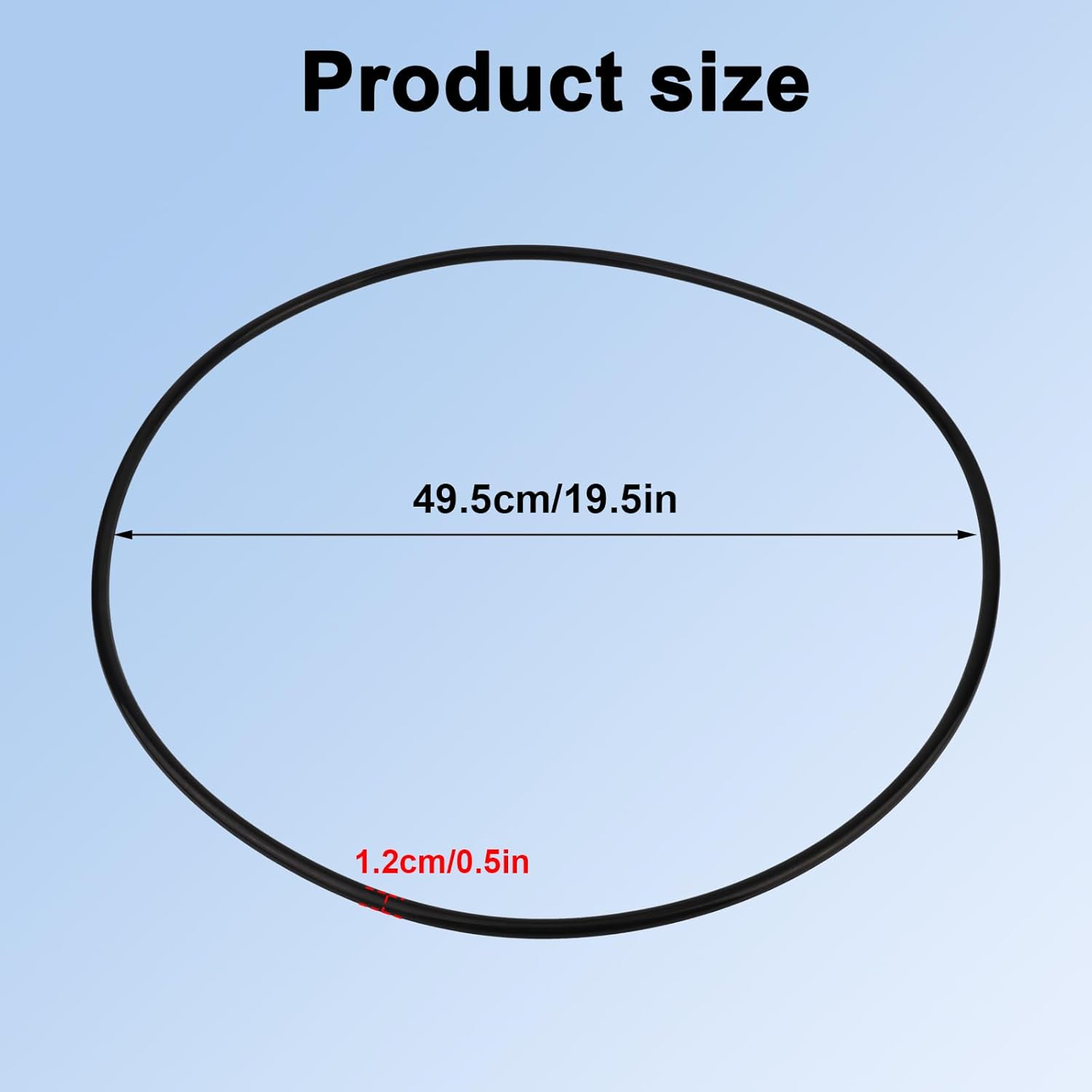 BOXOB 39010200 Pool Filter Tank O-Ring Replacement for Pentair CCP520/420/320 FNSP24/36/48/60 FNS plus Quadd.E60/80/100 Filters & Fiberglass Reinforced Polypropylene Tank Filters image number 6