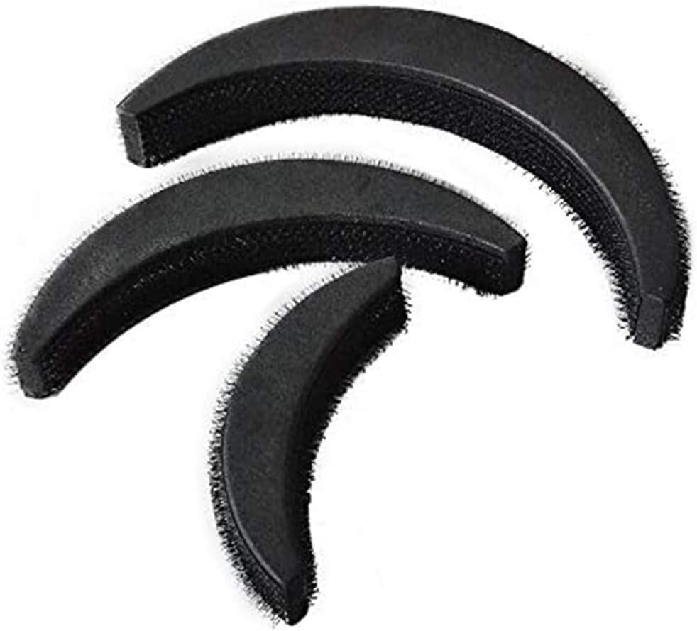 Pack of 3 Women'S Volume Hair Base, DIY Bump Styling Clip Stick Bun Hair Styling Maker Insert Tool for Instant Hair Volume image number 2