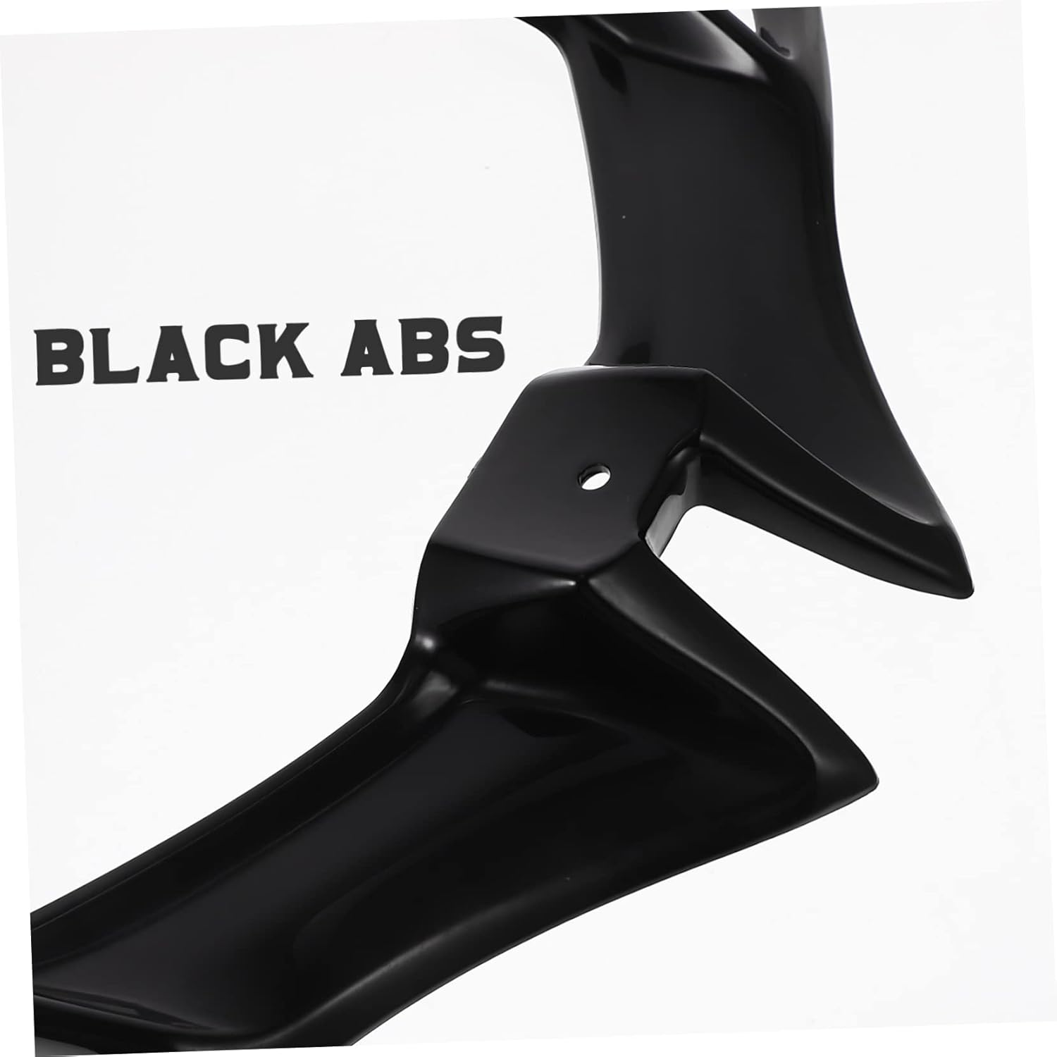 Sosoport 2Pcs Front Motorcycle Spoiler Wing Decorative for Yzfr Stylish Design High Stability Easy Installation Wear-Resistant Motorbike Accessory image number 2