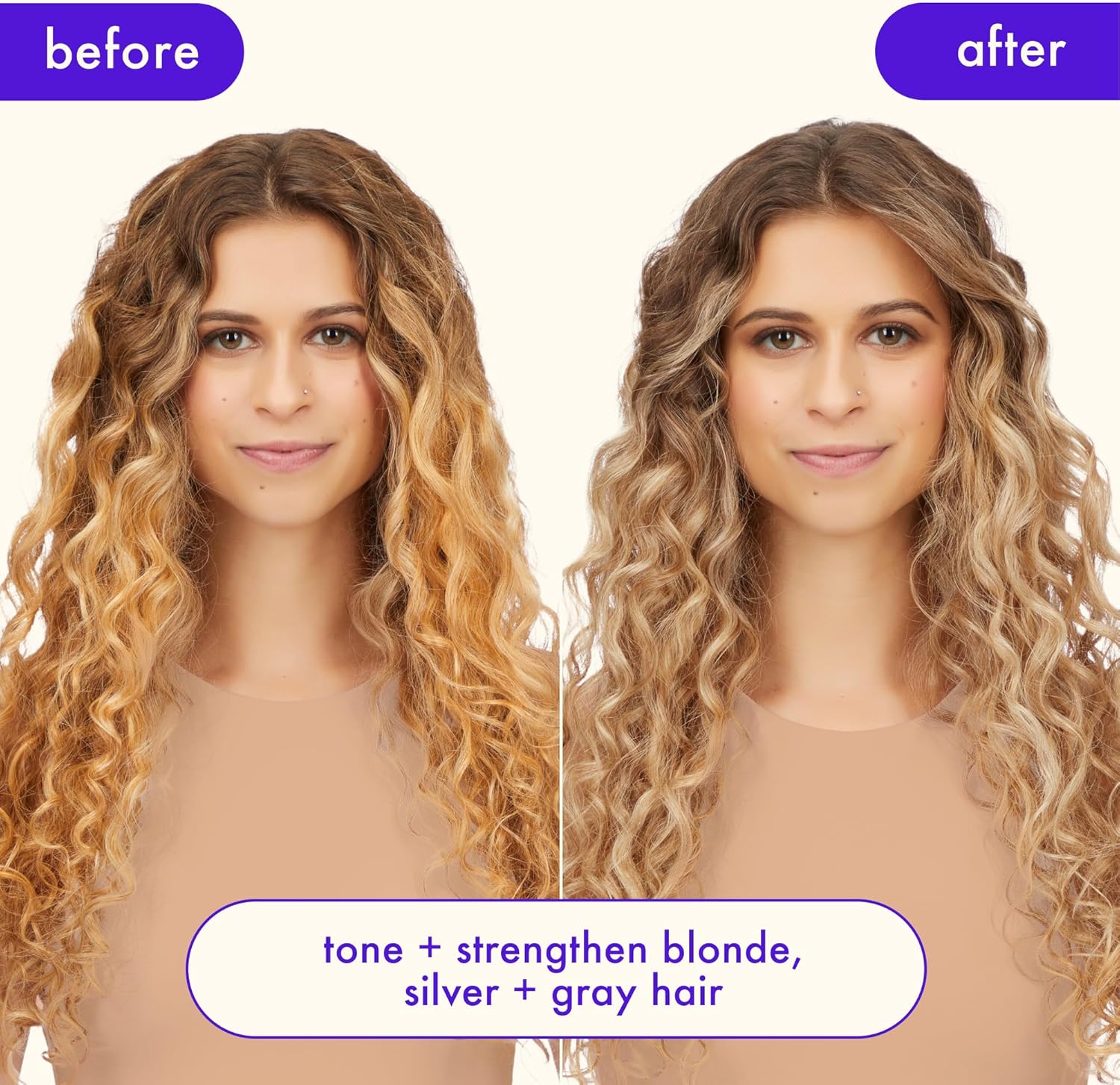 Amika Bust Your Brass Cool Blonde Intense Repair Hair Mask | image number 6