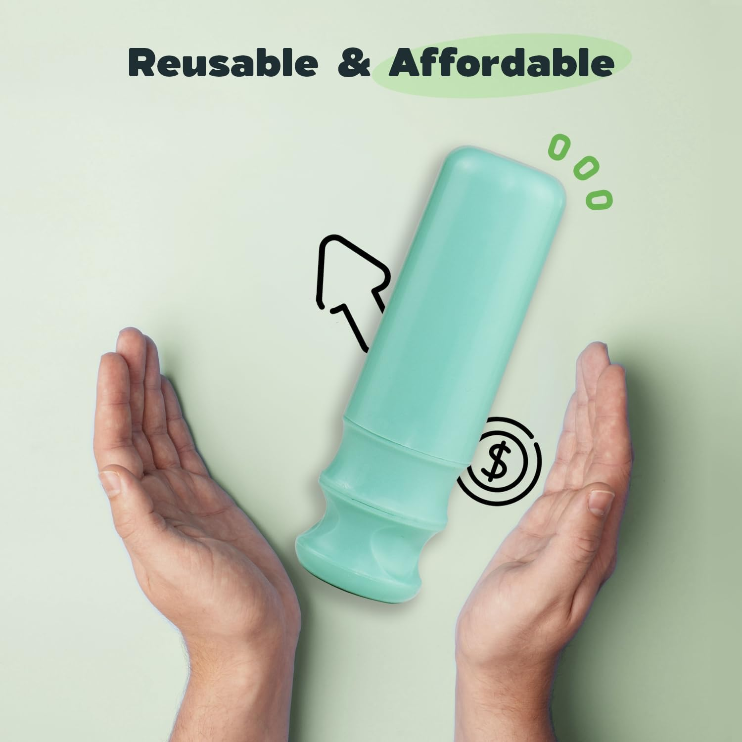 SHORDY Applicator Tool 2.0 with Lube for Menstrual Cups, Easy Insert, Reusable Period Cup Applicator Set Copa Menstrual Compact Kit for Women, Soft & Easy to Use, Works with Most Cups image number 5