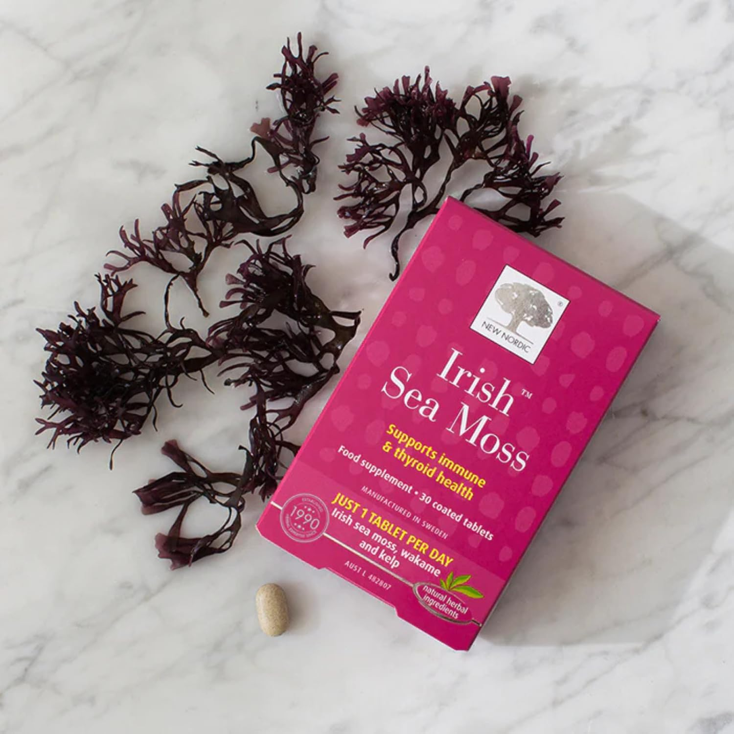 New Nordic Irish Sea Moss Supports Immune & Thyroid Health