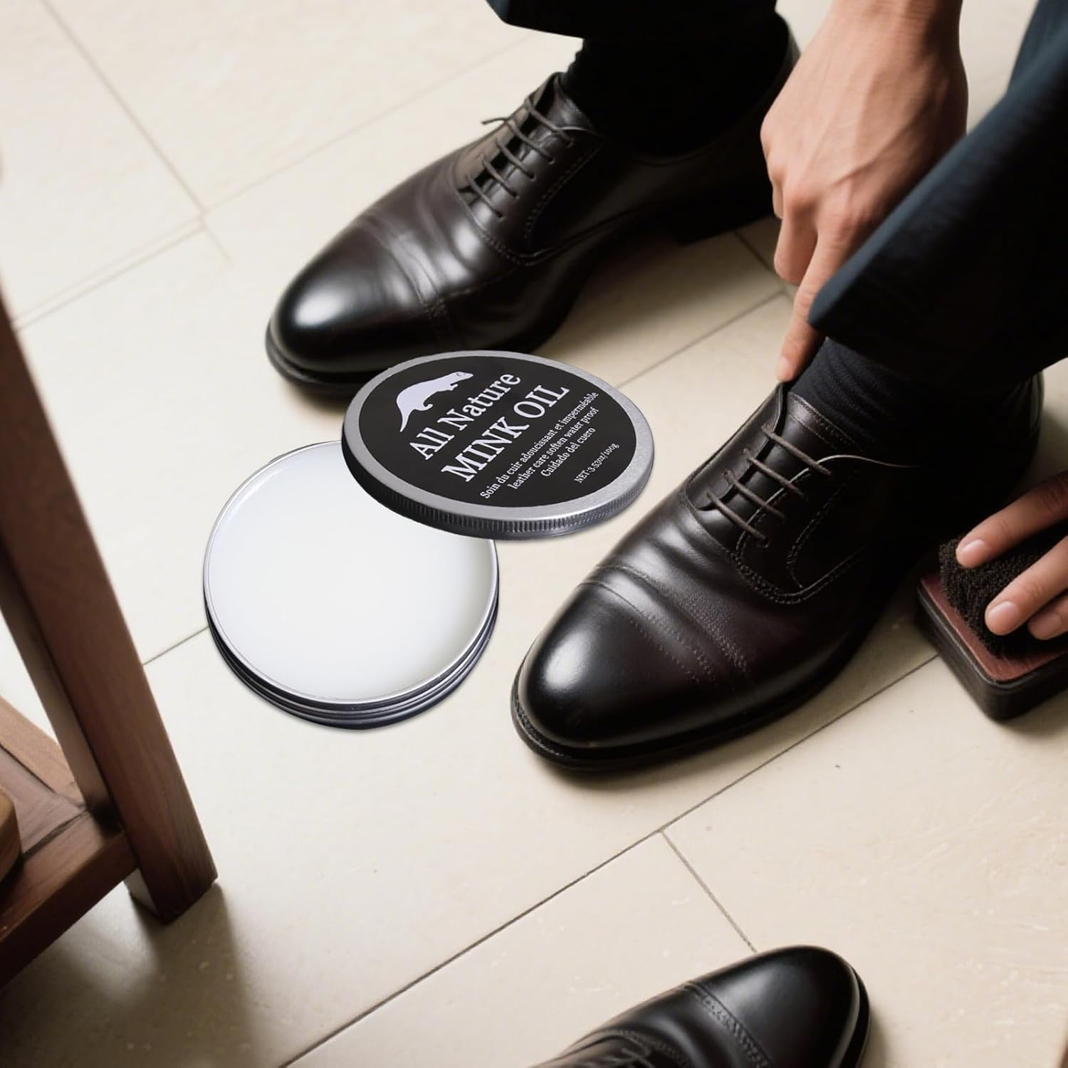 Leather Cleaner - 100G Leather Maintenance Cream,Mild Care Restorer Balm for Bag Boot Saddle Belt Furniture Car Interior Seat Clothes