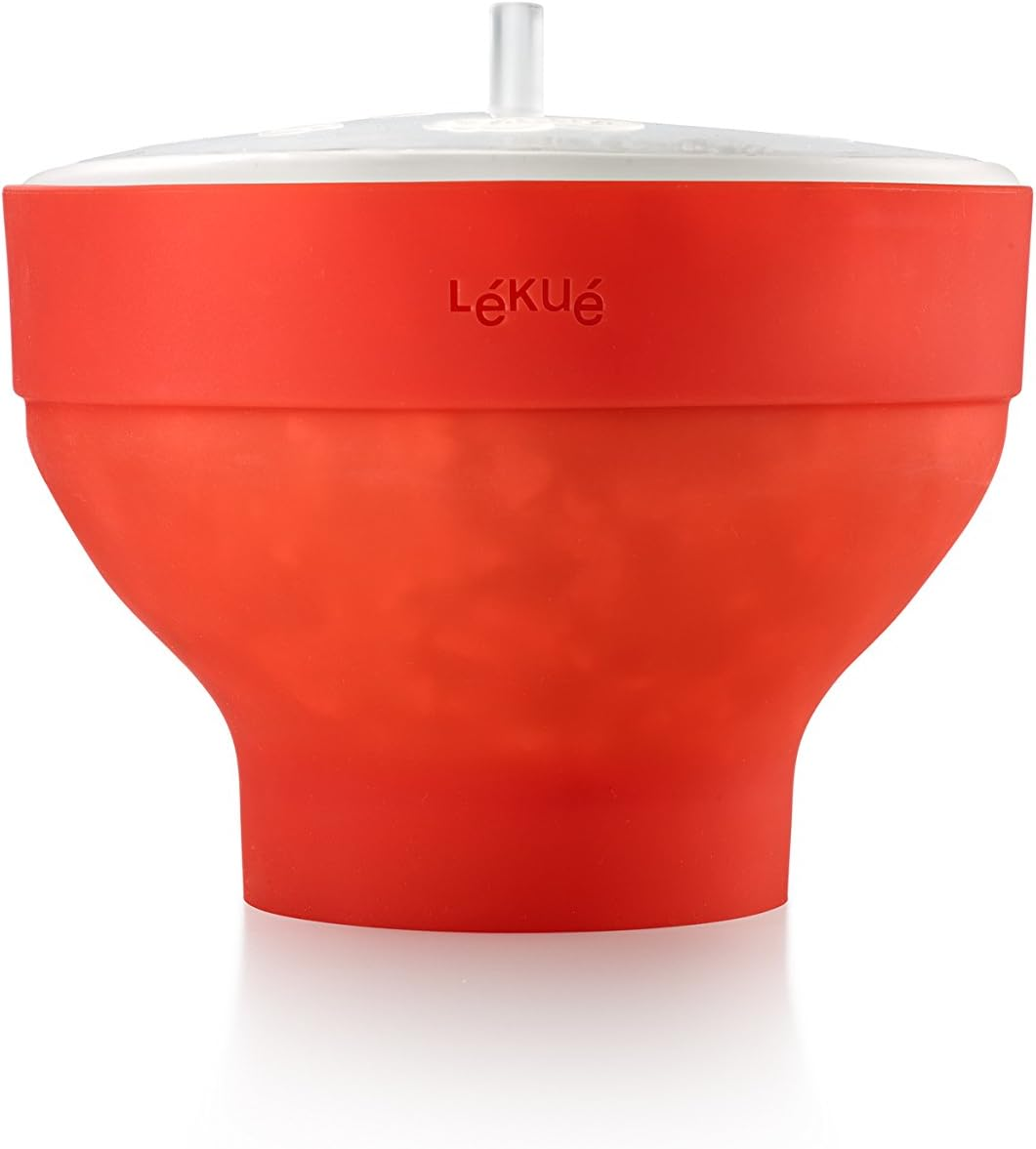 L&eacute;ku&eacute; 0200226R10M017 - Popcorn Maker, 1-Piece Red image number 3