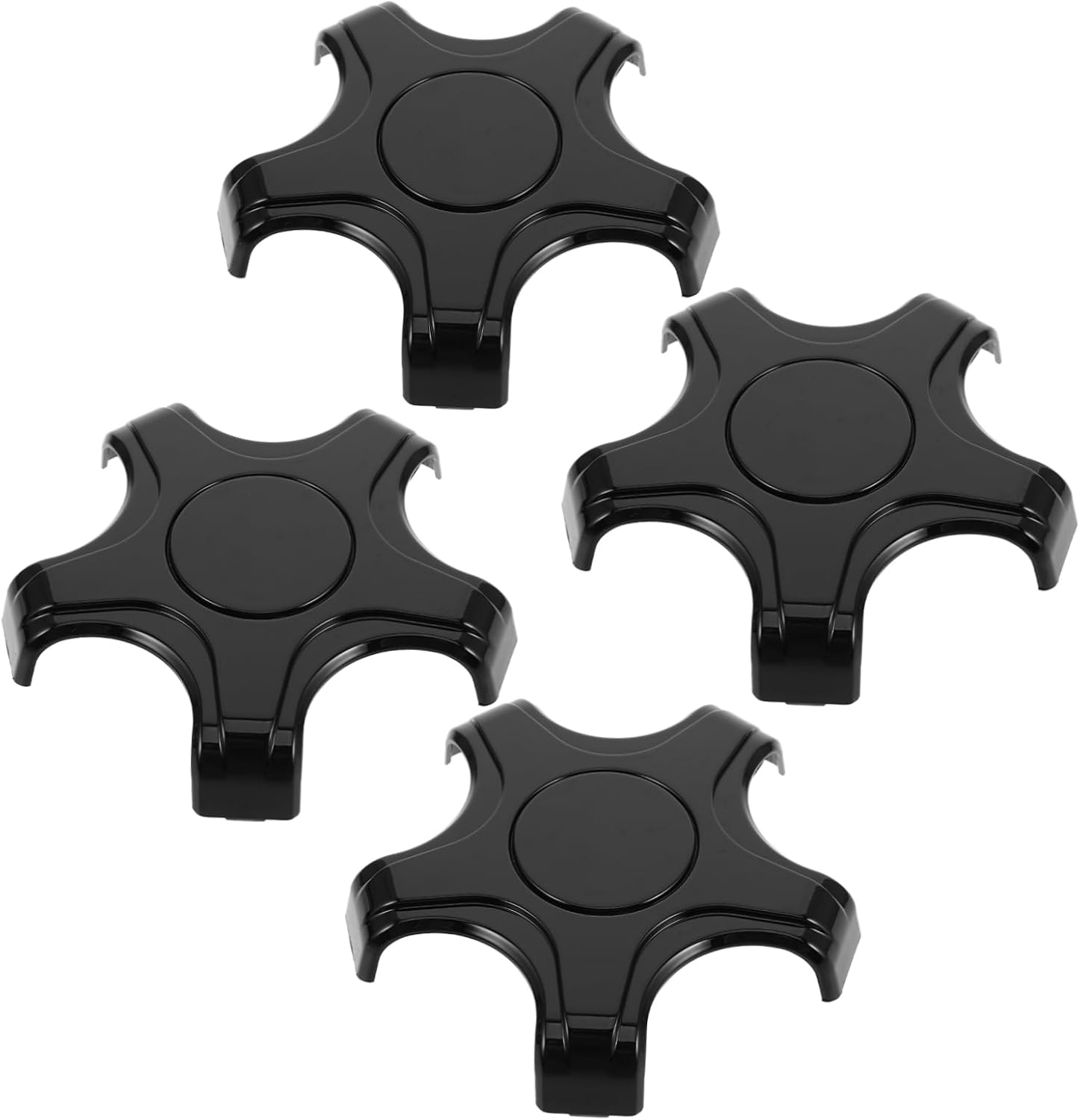 LIGHTAOTAO 4Pcs Wheel Center Guard Auto Wheel Hub Caps Automotive Rim Caps Car Rim Covers Hub Center Vehicle image number 1