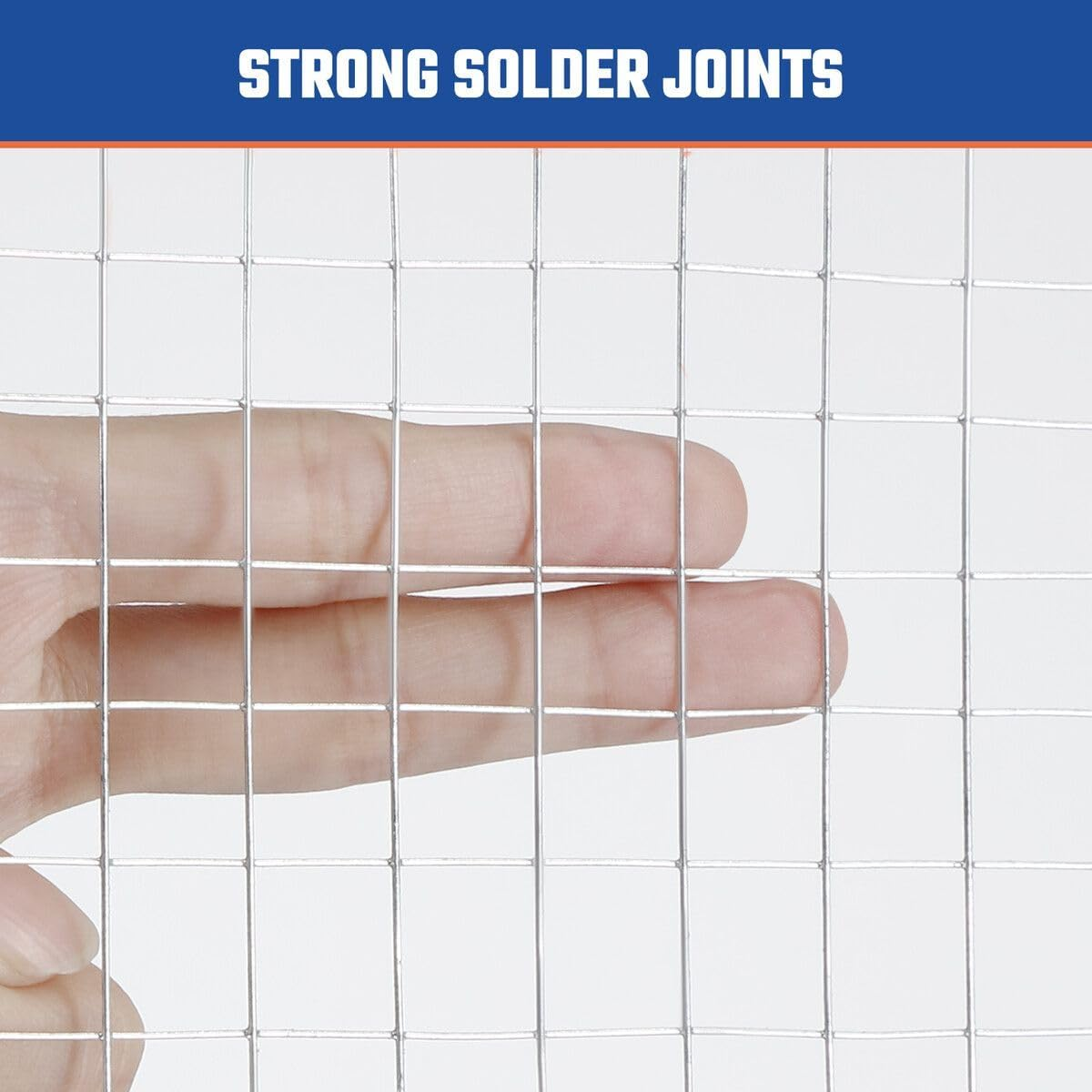 AUSWAY Welded Wire Mesh Fence 40Mx0.91M Chicken Coop Tree Plant Guard Rabbit Cage Animal Enclosure Post Welding Hot Galvanised Netting Fencing Roll