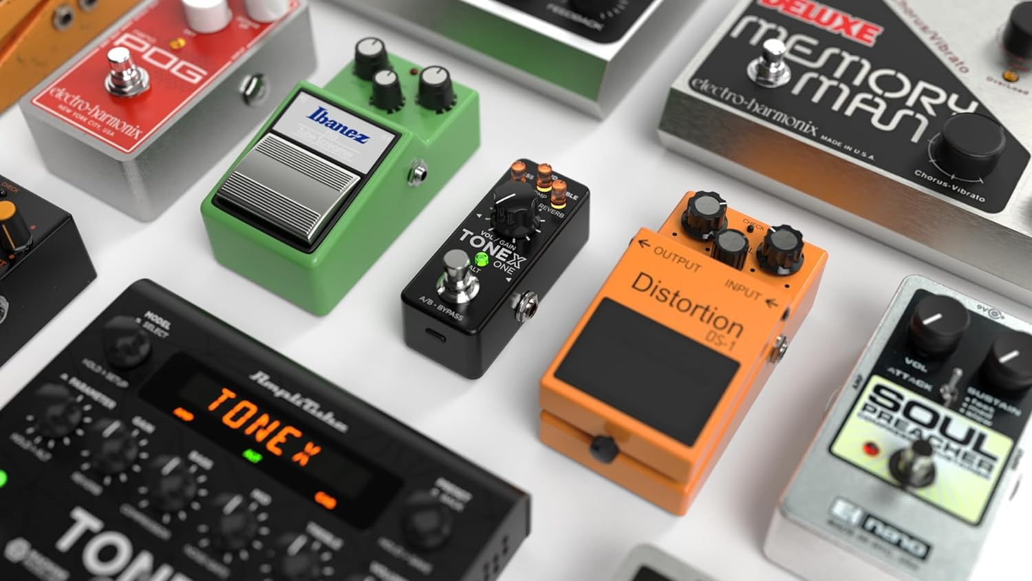 IK Multimedia TONEX One AI Multifx Micro-Pedal: Tone Model Any Electric Guitar Amp, Guitar Pedal, Distortion Pedal, Overdrive Pedal or Other Guitar Effects image number 4