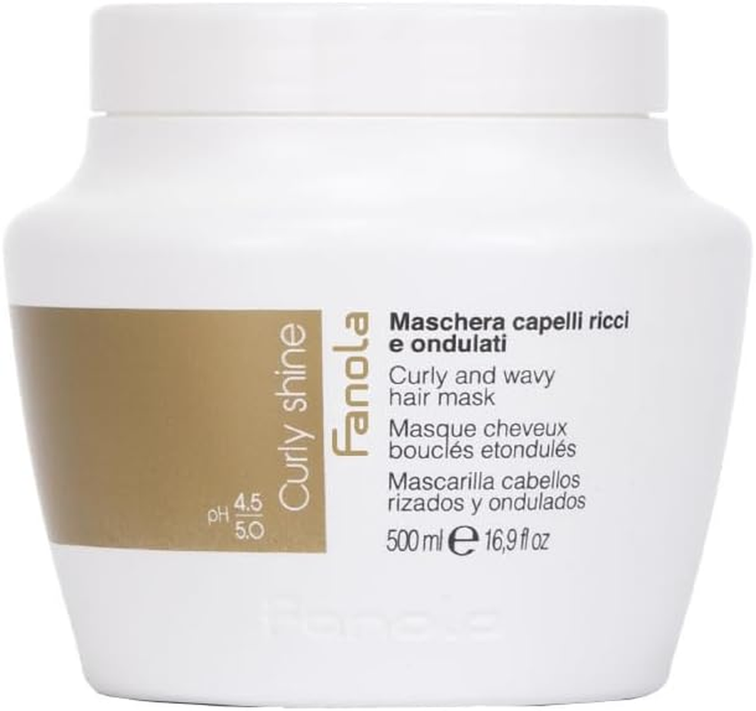 Fanola Curly Shine Curly and Wavy Hair Mask image number 1
