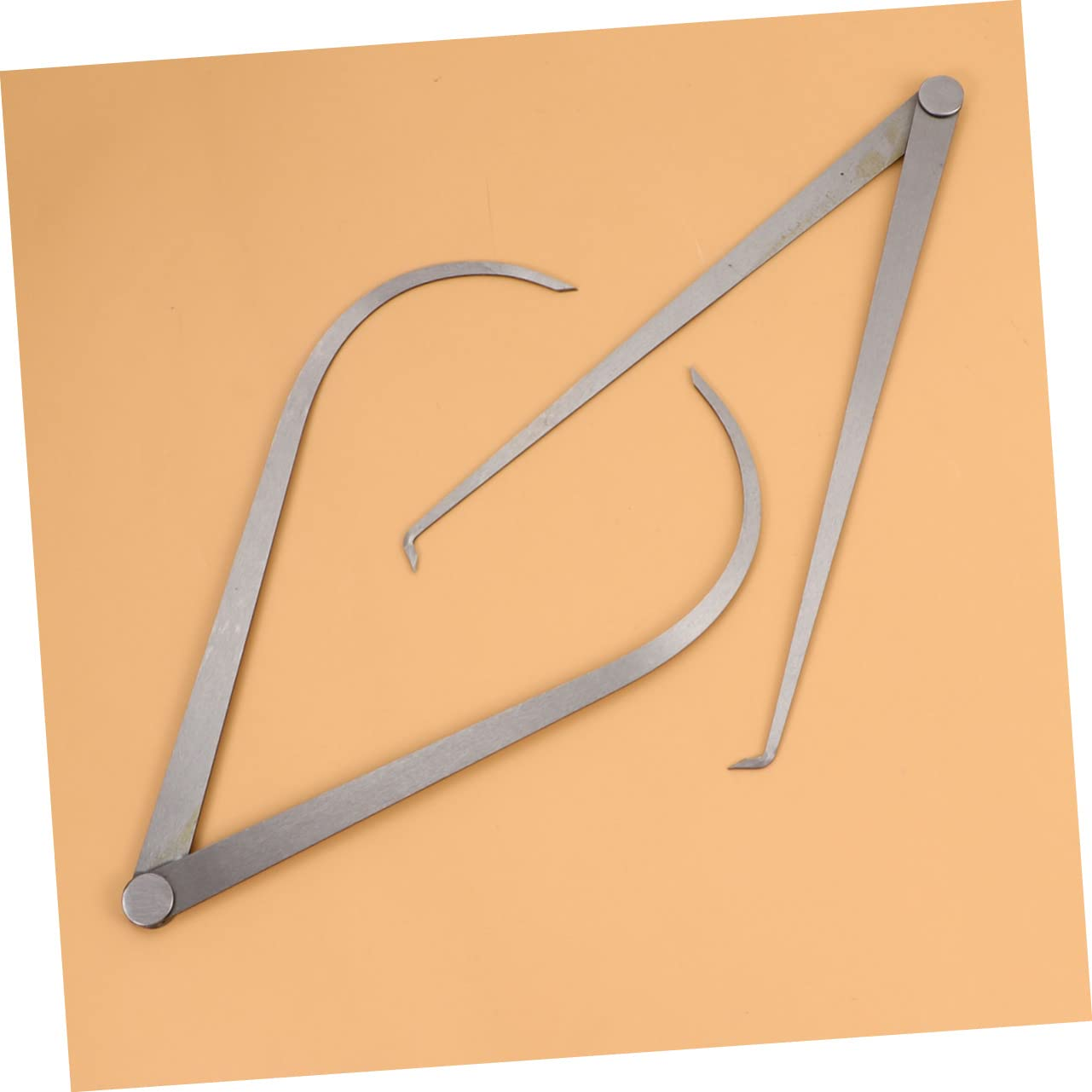 ULTECHNOVO High Precision Internal and External Calipers 500Mm Length Robust Steel Measuring Tools image number 3