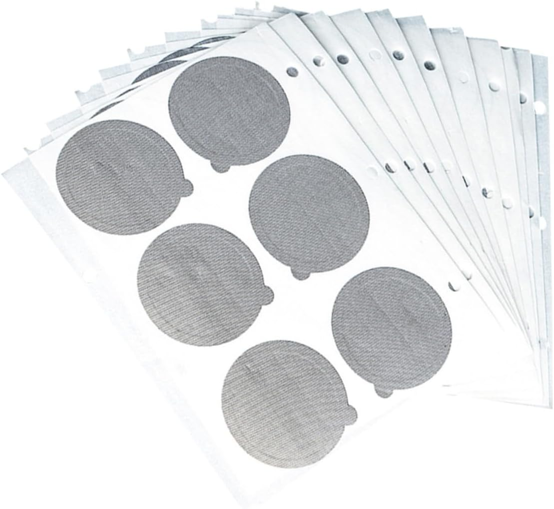 Happyyami Coffee Capsule Aluminum Foil Seal Lids 120Pcs, Espresso Pod Sealing Film Sticker for Reusable Capsules Compatible with Nespresso Machines, Kitchen Coffee Accessories image number 2