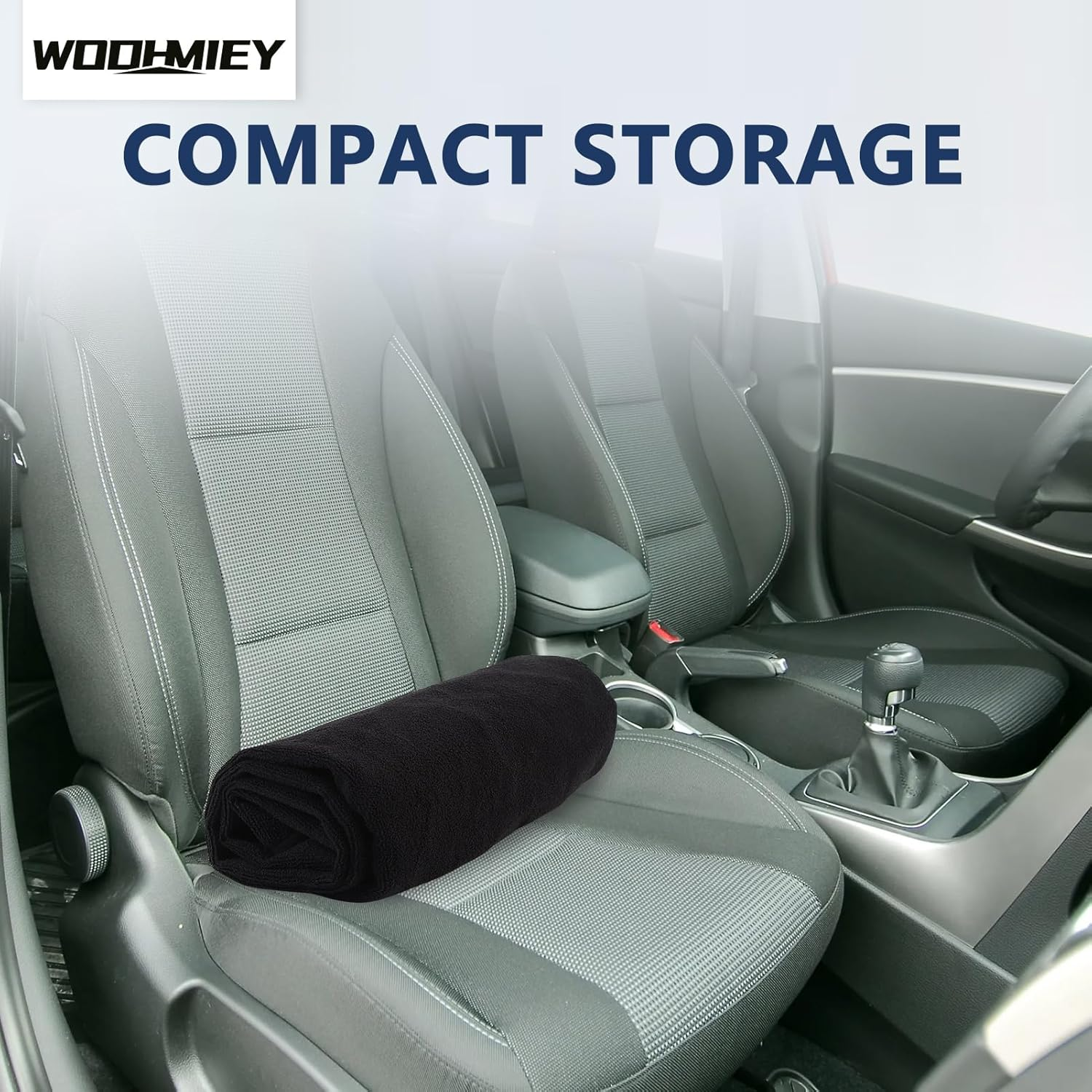 WODHMIEY 2 Pcs Waterproof Sweat Towel Car Seat Cover, 140 X 75Cm, Made from 3 Layers Towel Fabric, Nonslip Backing, Easy Installation, Machine Washable, Suitable for Cars, Suvs and Trucks image number 1