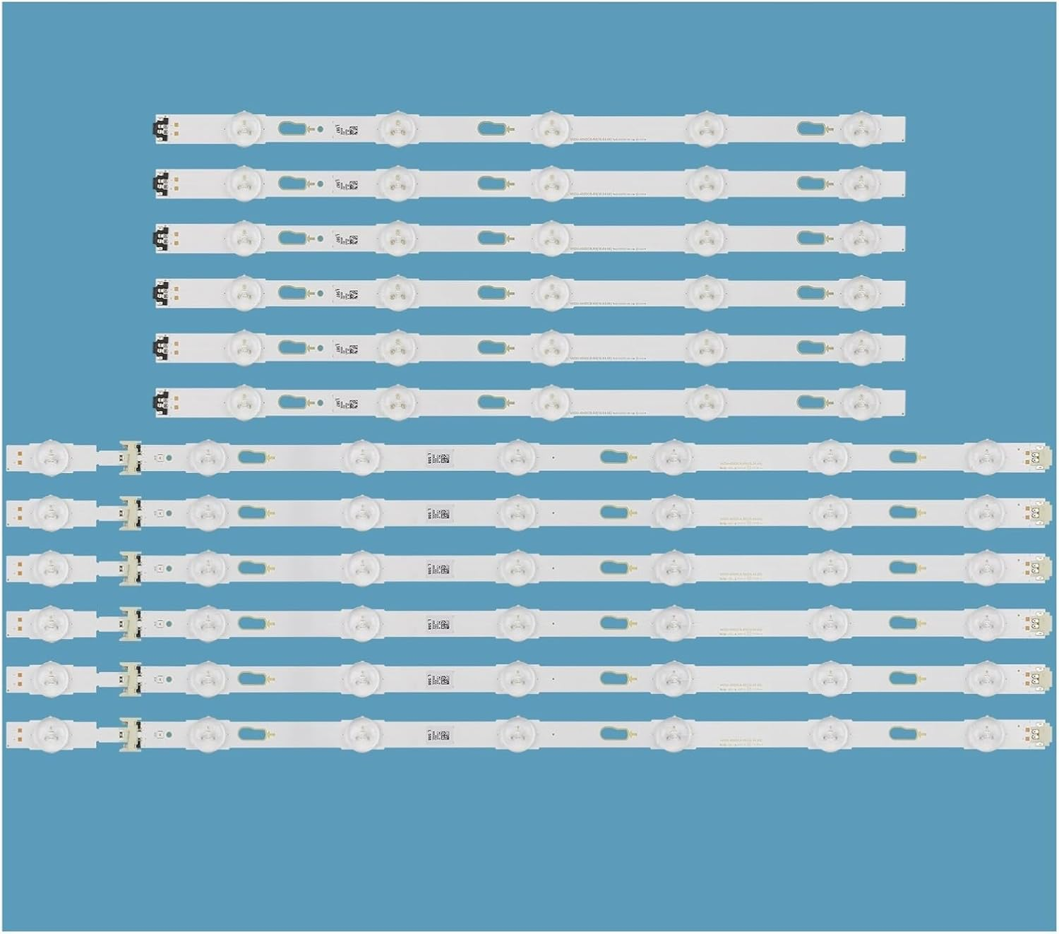 LED Backlight Strip for UE49MU6205K UE49MU6202K UE49MU6220K UE49KU6172U UE49MU6120K image number 1