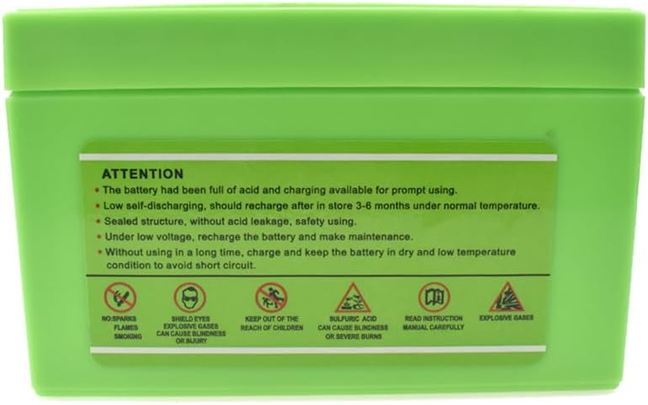 YT7B-BS 12V 6.5Ah Motorcycle GEL Battery Dirt Bike ATV Quad Scooter Motorbike Replace YT7B-4 GT7B-4 UT7B-4 CT7B-BS MB7U image number 2